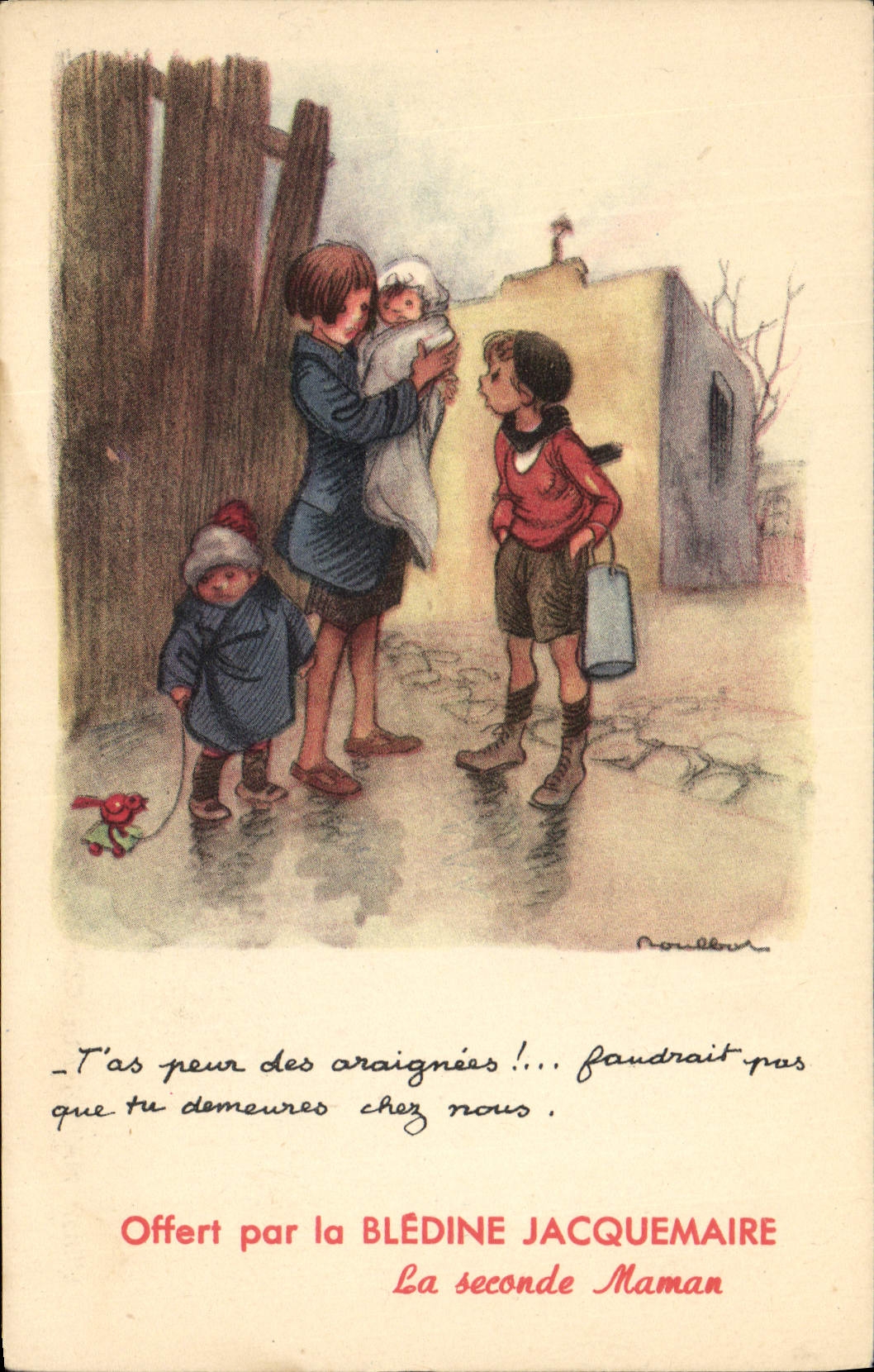 CPA Fantaisie Illustrateur Poulbot 