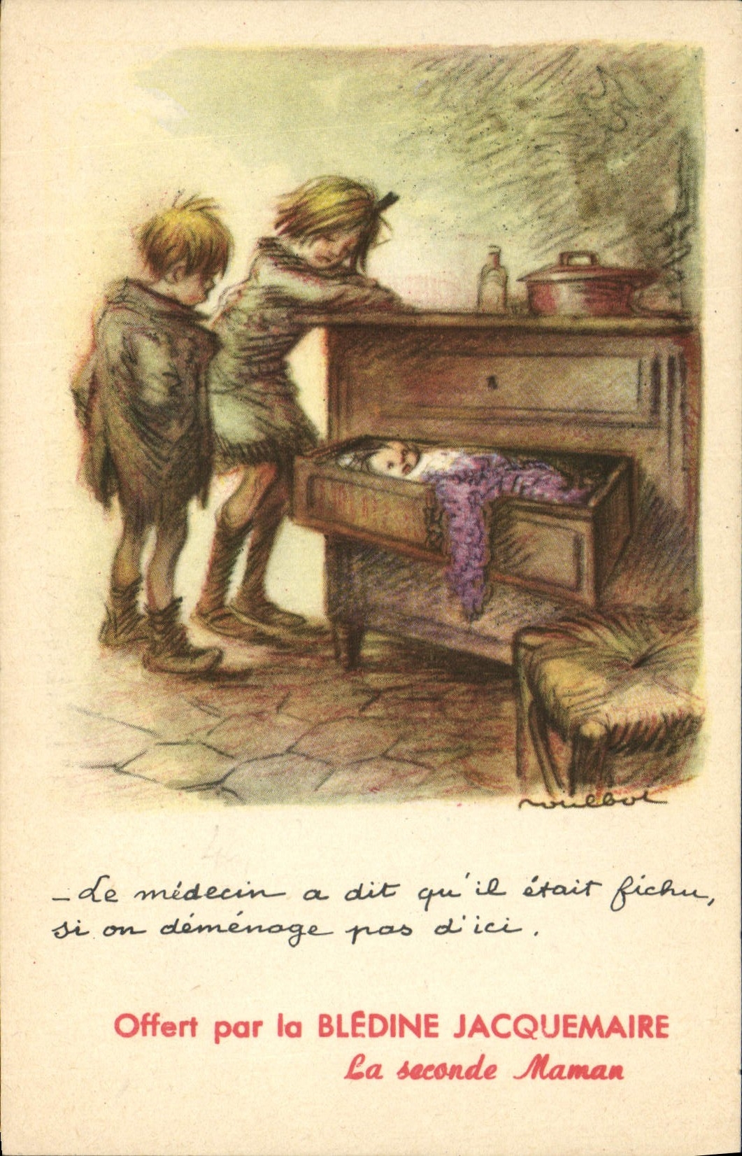 CPA Fantaisie Illustrateur Poulbot 