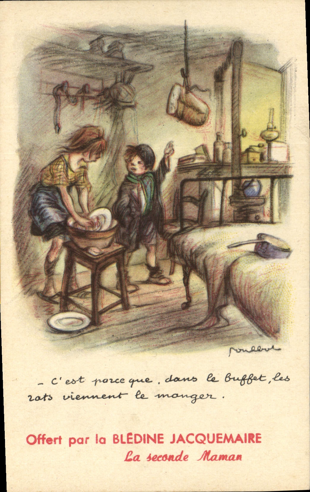 CPA Fantaisie Illustrateur Poulbot 