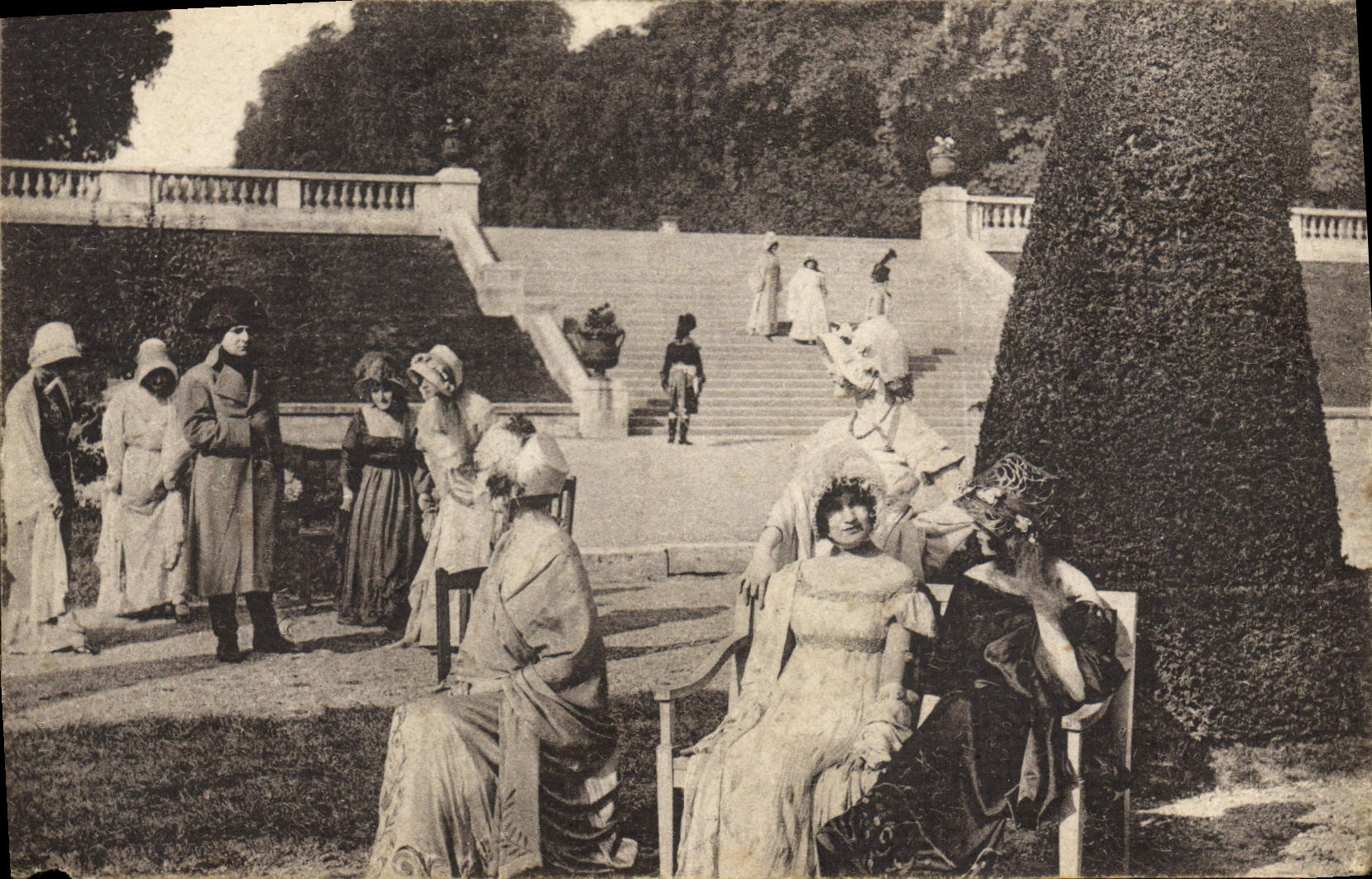 VINTAGE POSTCARD Napoleon History the 1st aiglonne Cineroman Arthur Bernede Rene Navarre the Small Parisian one