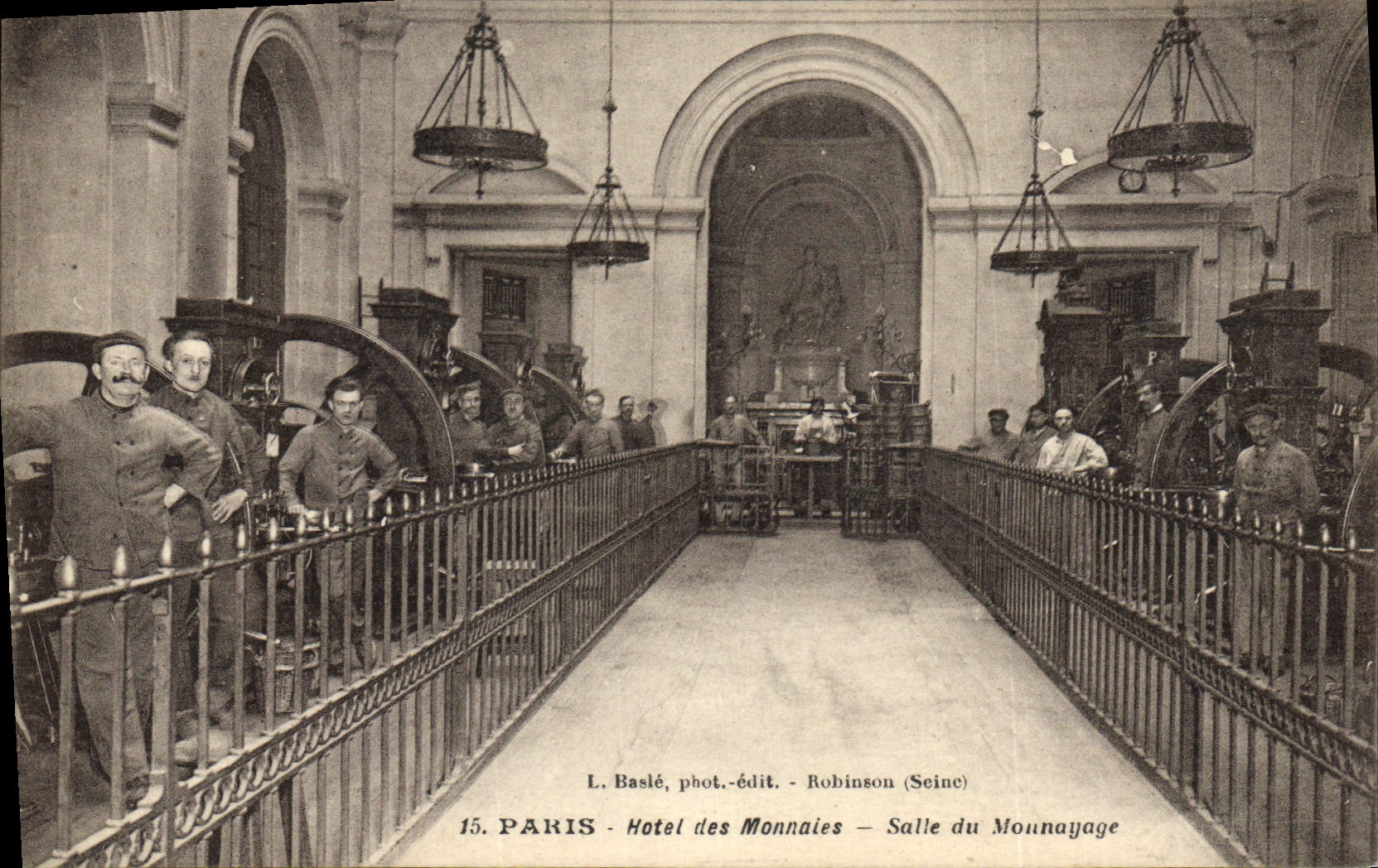 CPA Paris Hotel des Monnaies Salle du monnayage