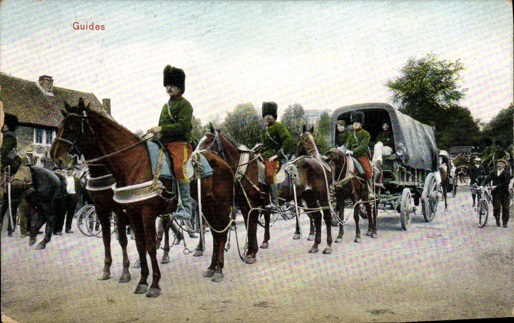 VINTAGE POSTCARD Militaria Guides