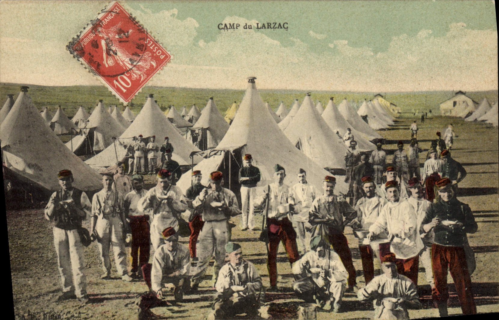 CPA Militaria Camp du Larzac