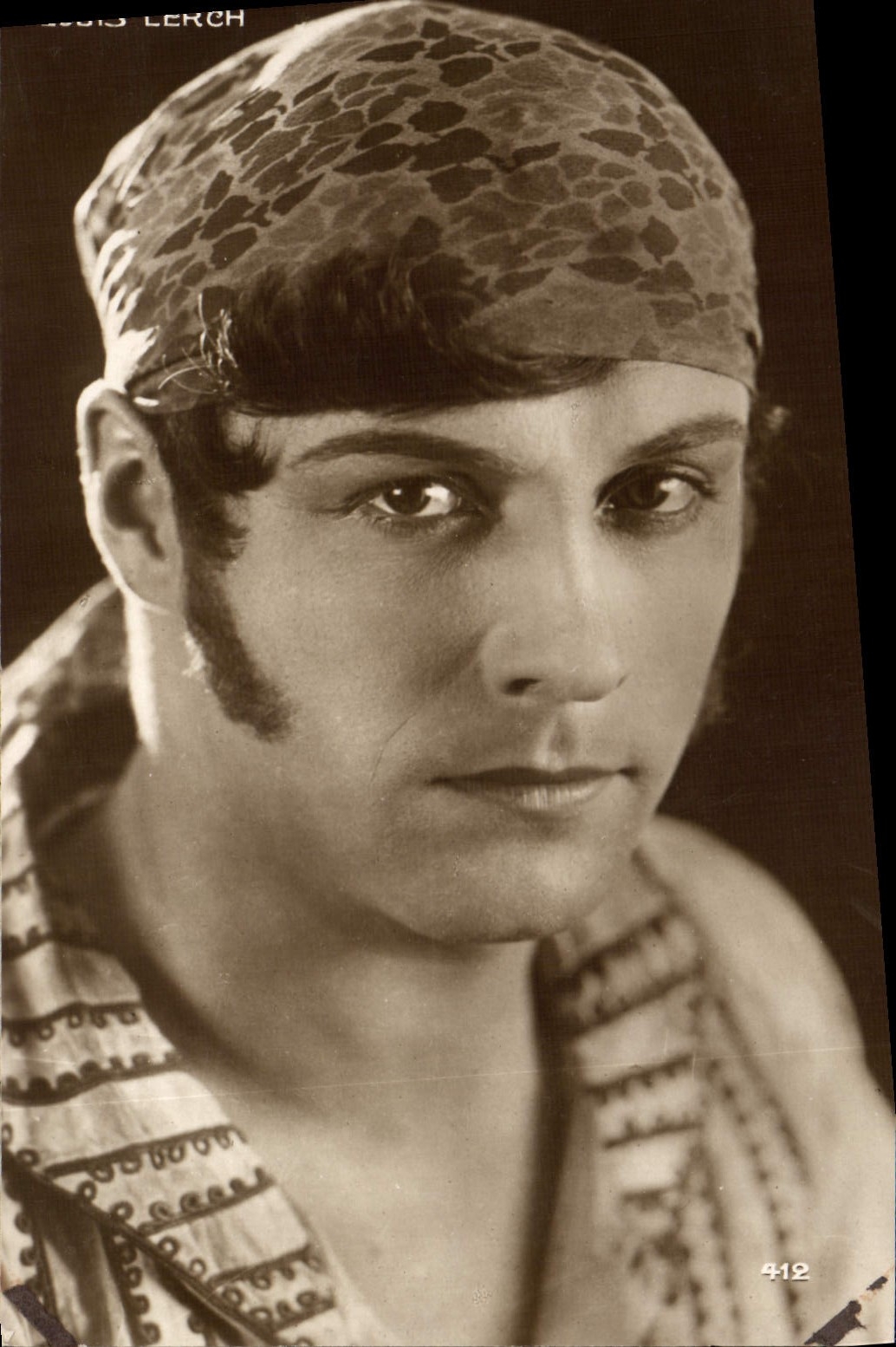 POSTAL MODERNA cine Louis Lerch