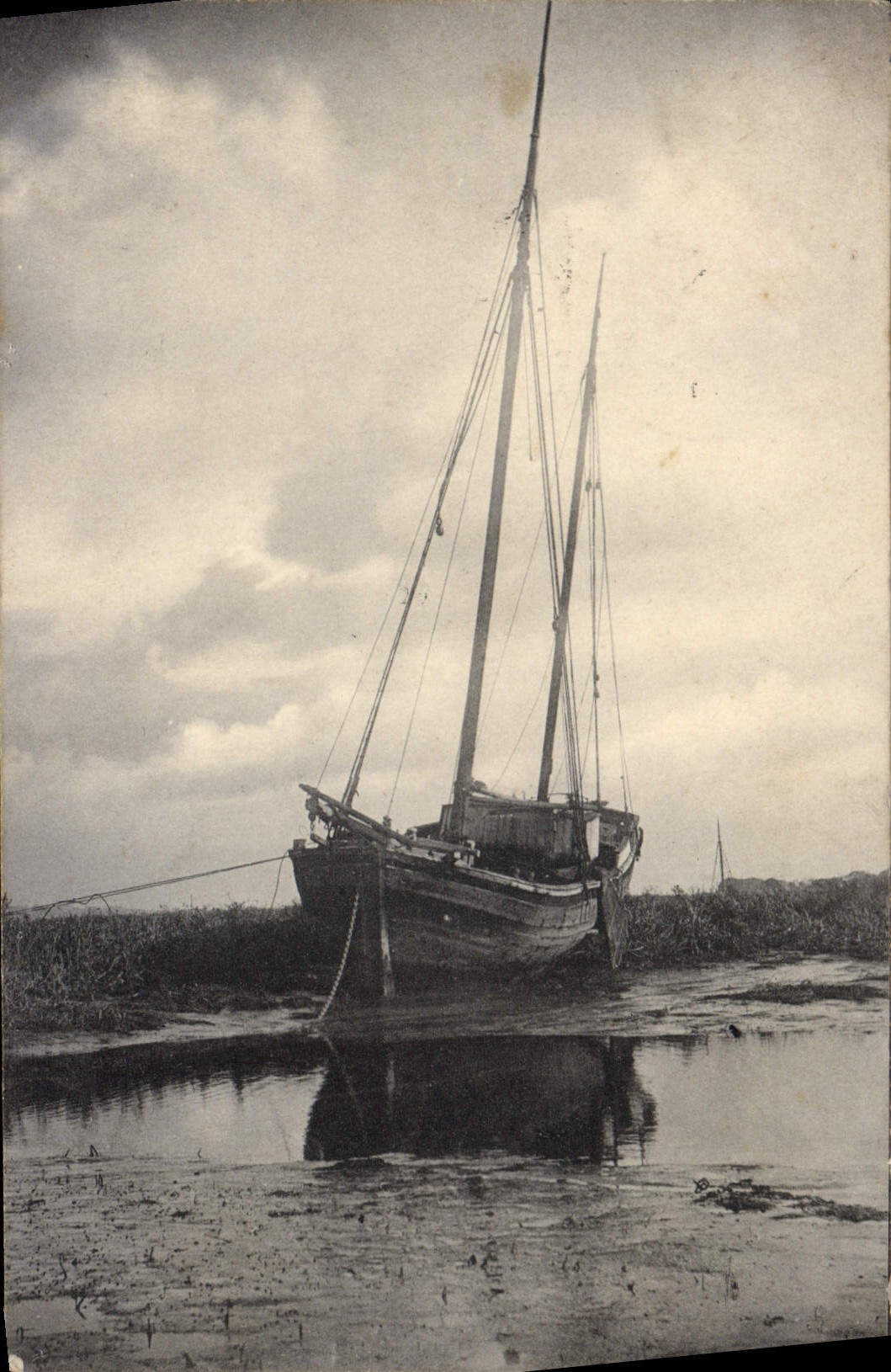 CPA Bateau de peche 