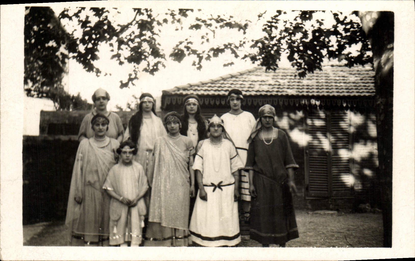 CARTE PHOTO Gaulois 