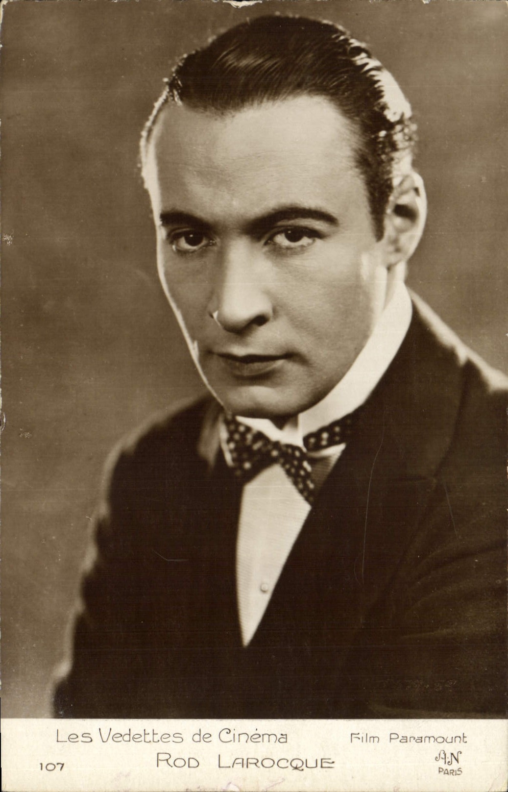 POSTAL MODERNA cine Rod Larocque