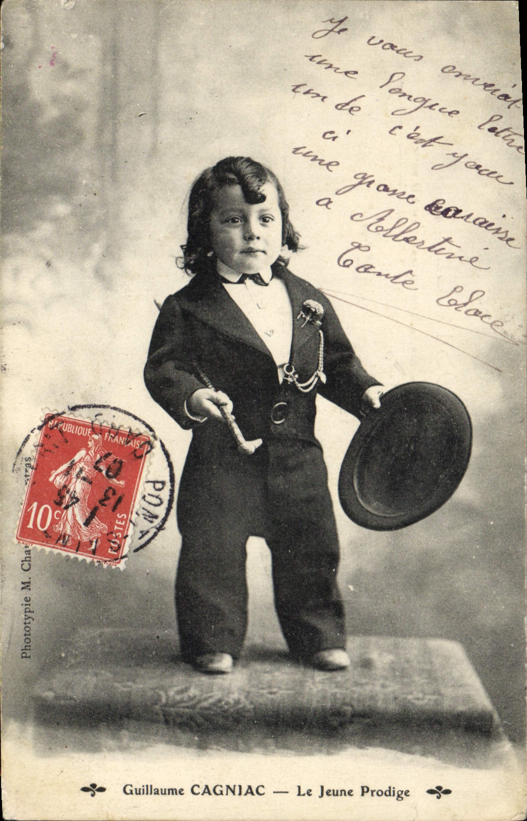 CPA Guillaume Cagniac Le jeune prodige Nain