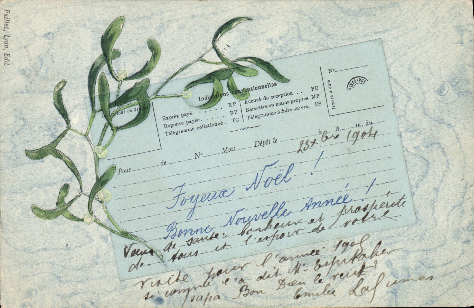 CPA Telegramme 