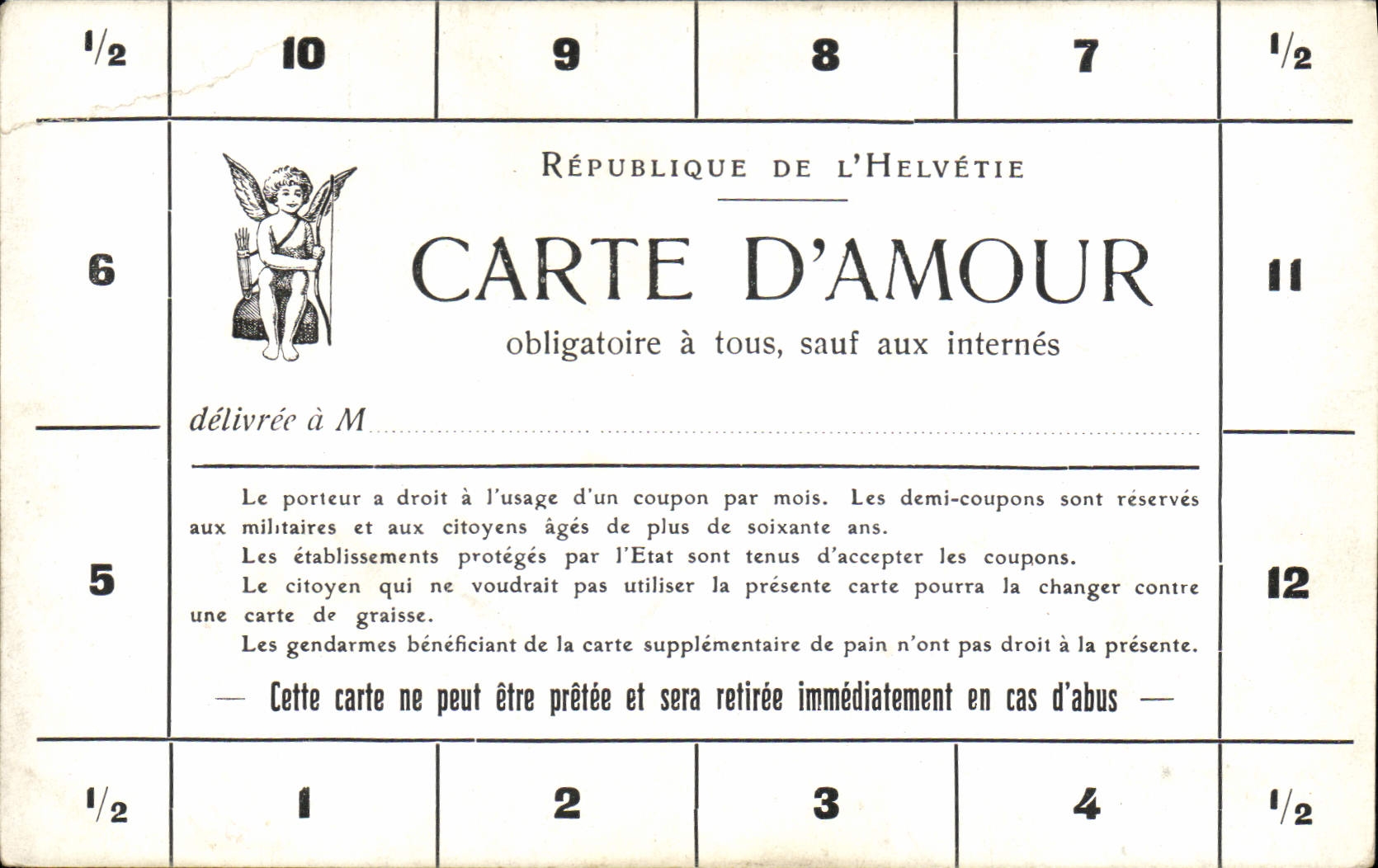 CPA Republique de l'Helvetie Ange Suisse