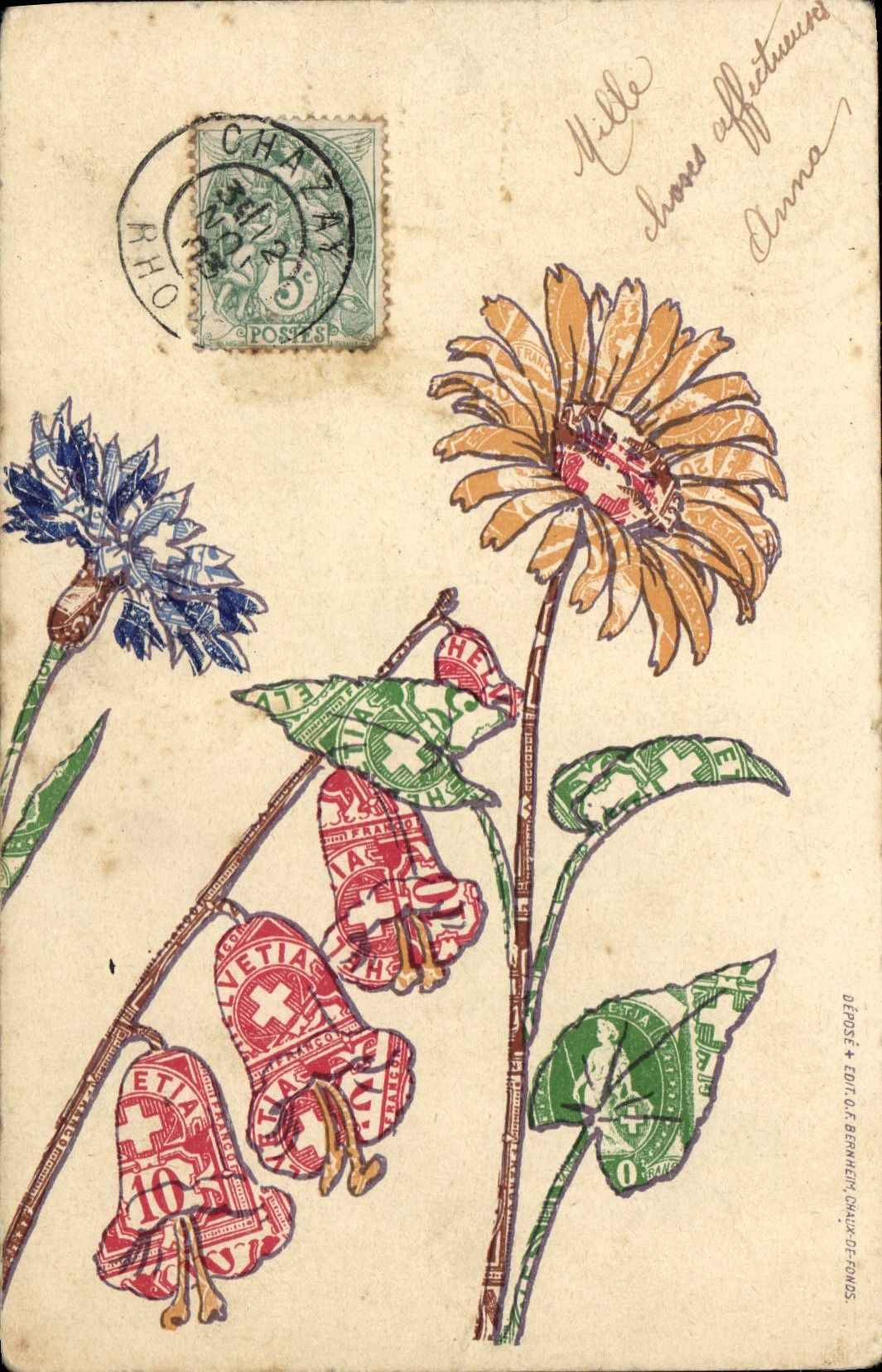 CPA Suisse Fleurs