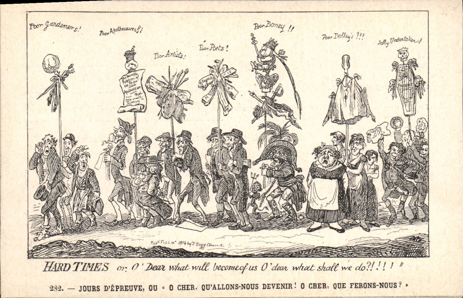 VINTAGE POSTCARD Napoleon 1st Days of test