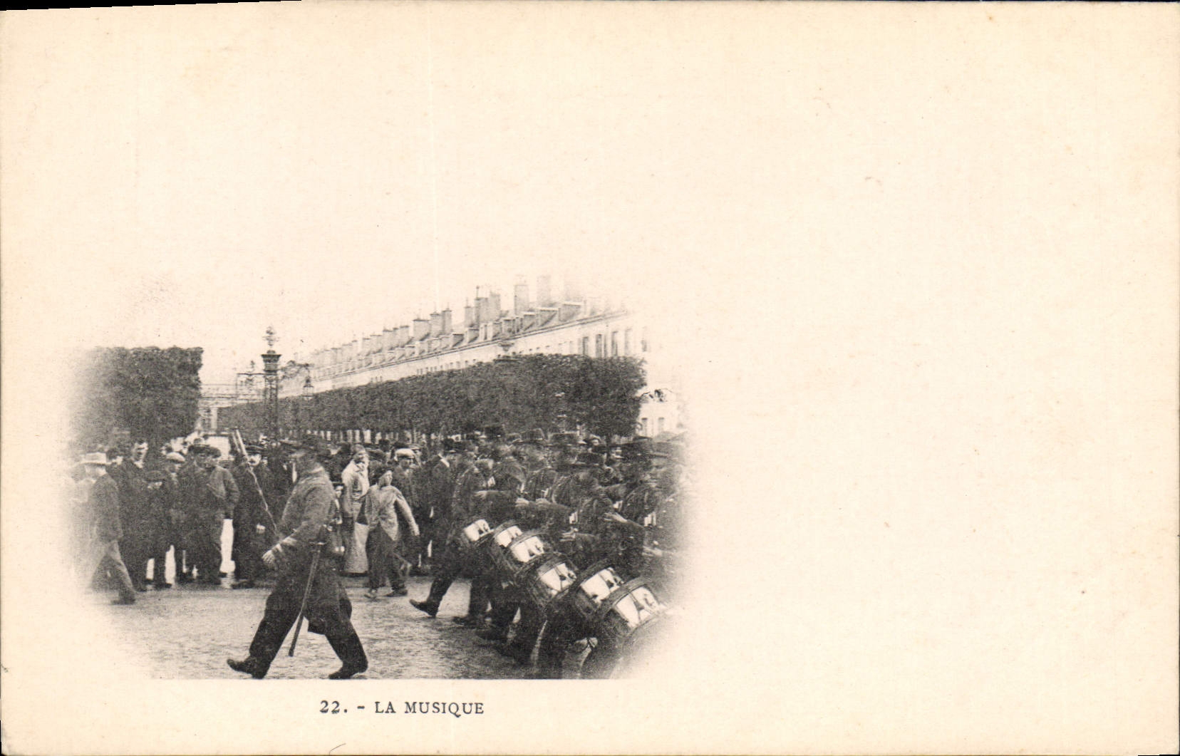 CPA Fantaisie Militaria La musique