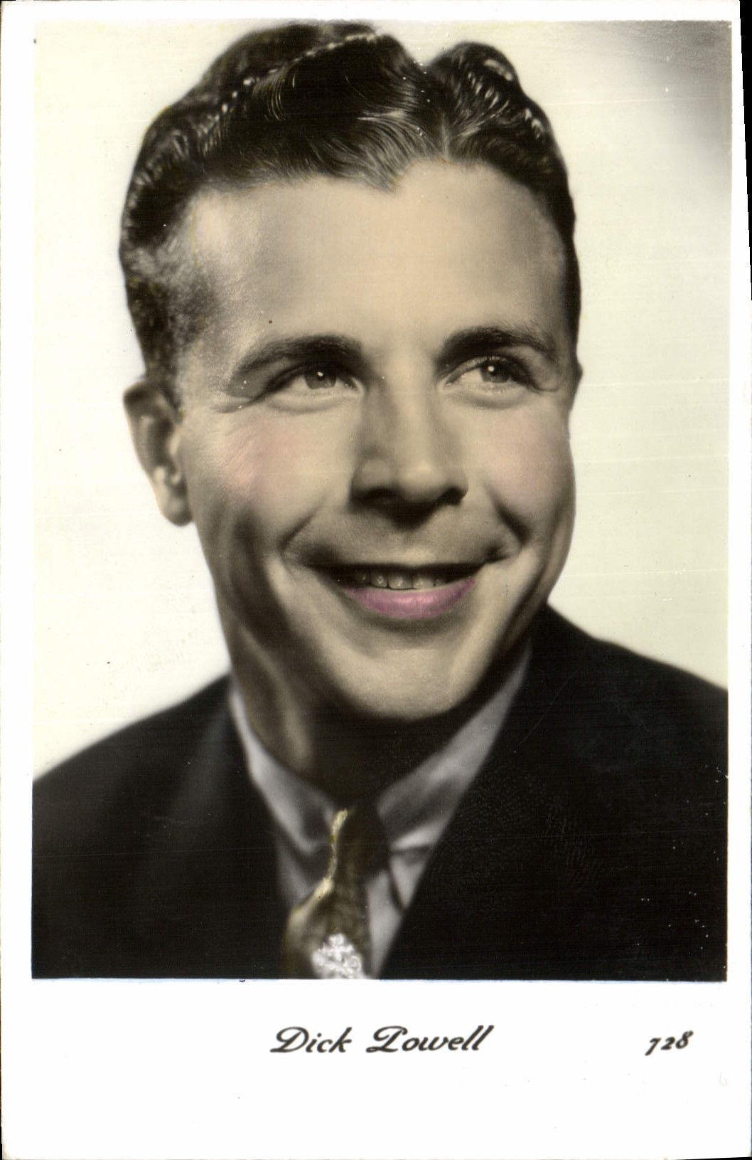 POSTAL MODERNA cine Dick Lowell