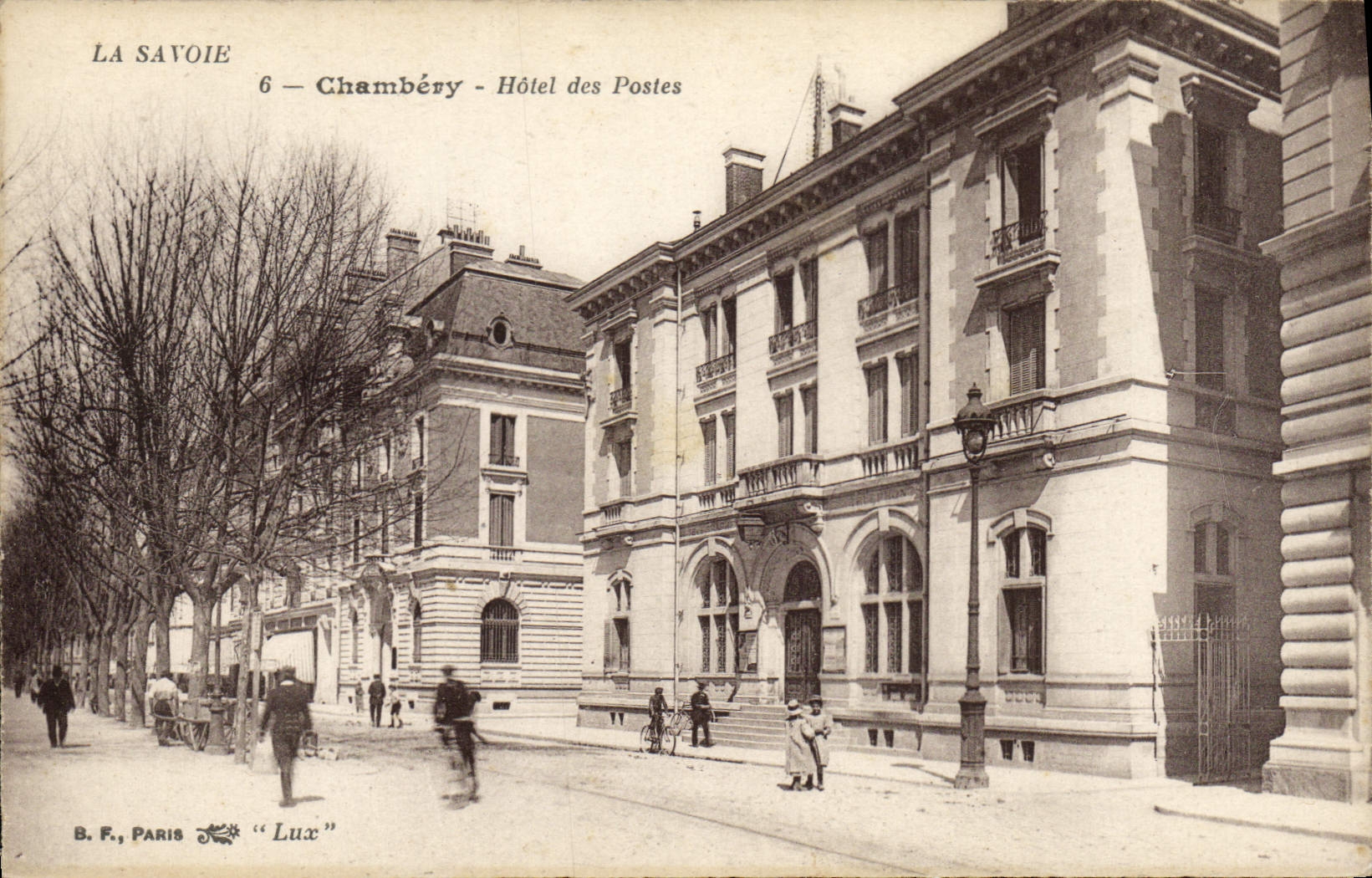 CPA Poste Chambery Hotel des Postes