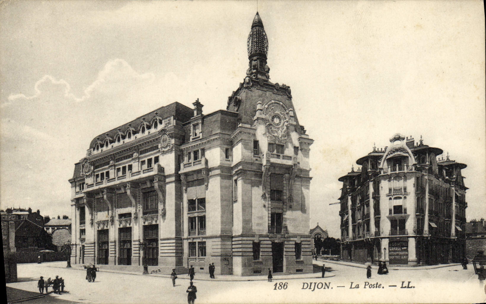 CPA Poste Dijon