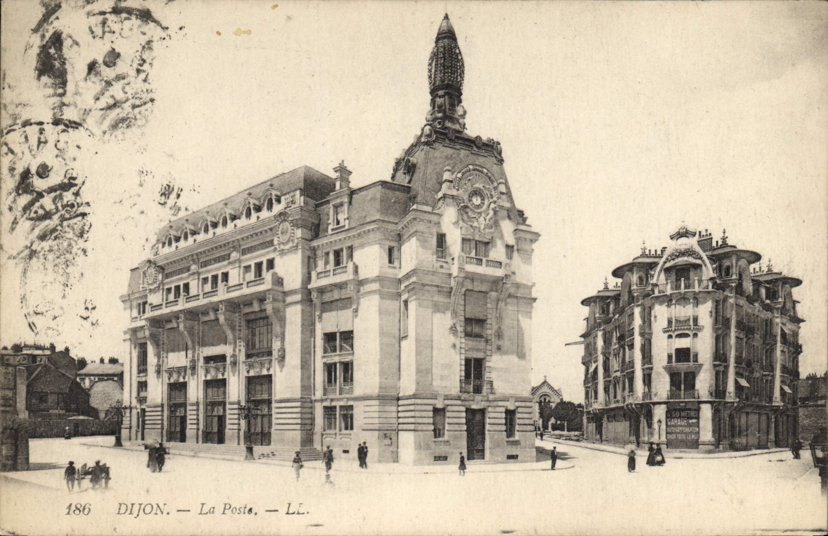 CPA Poste Dijon