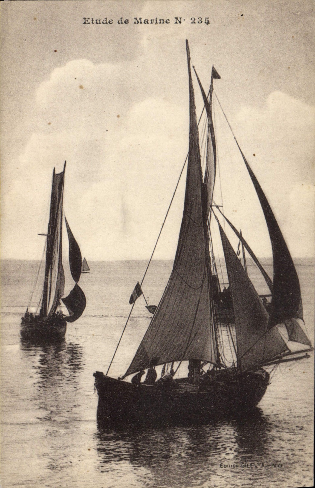 CPA Bateau de Peche 