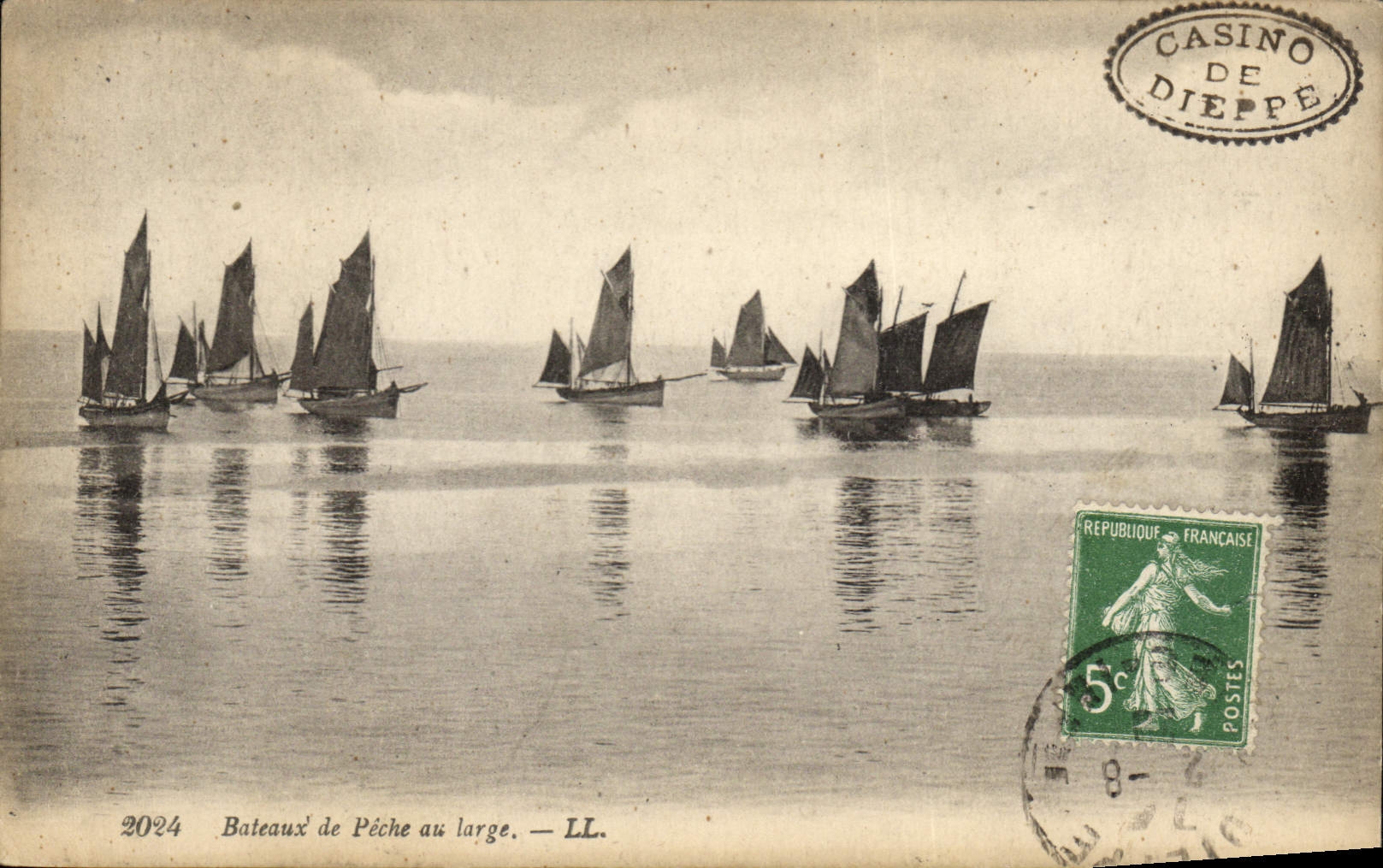 CPA Bateau de Peche Bateaux de peche au large 
