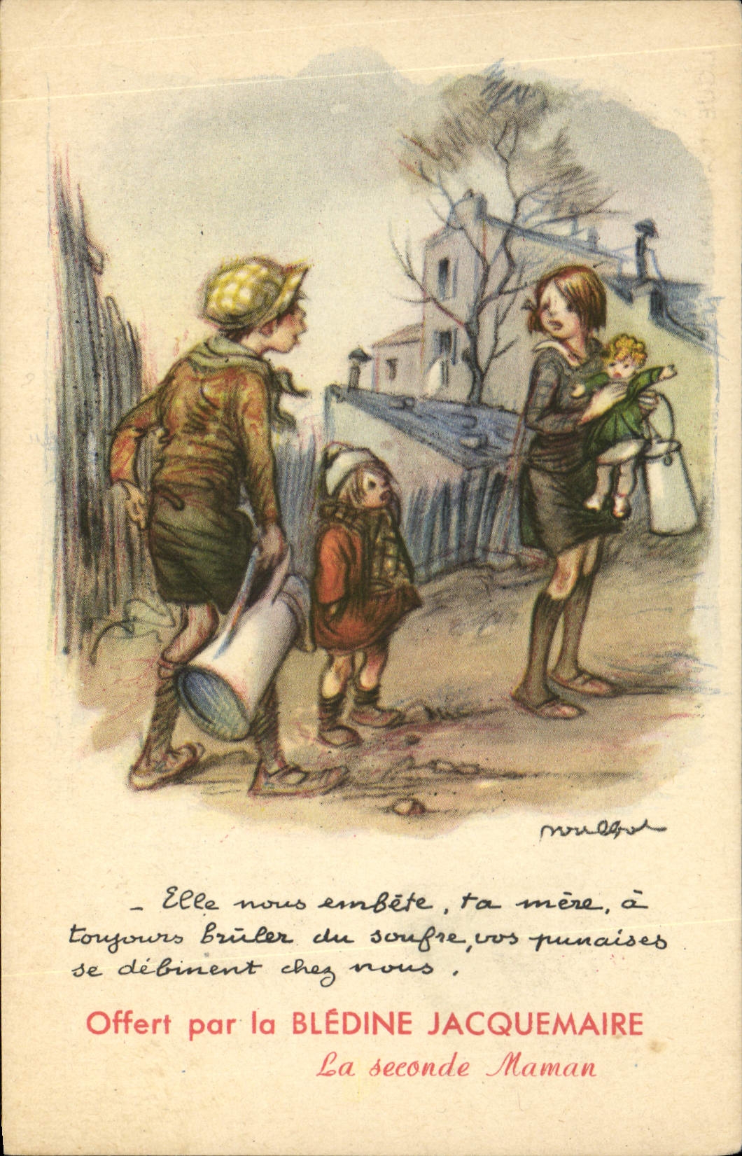 CPA Fantaisie Illustrateur Poulbot 