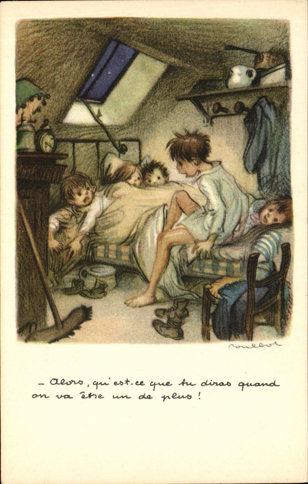 CPA Fantaisie Illustrateur Poulbot 