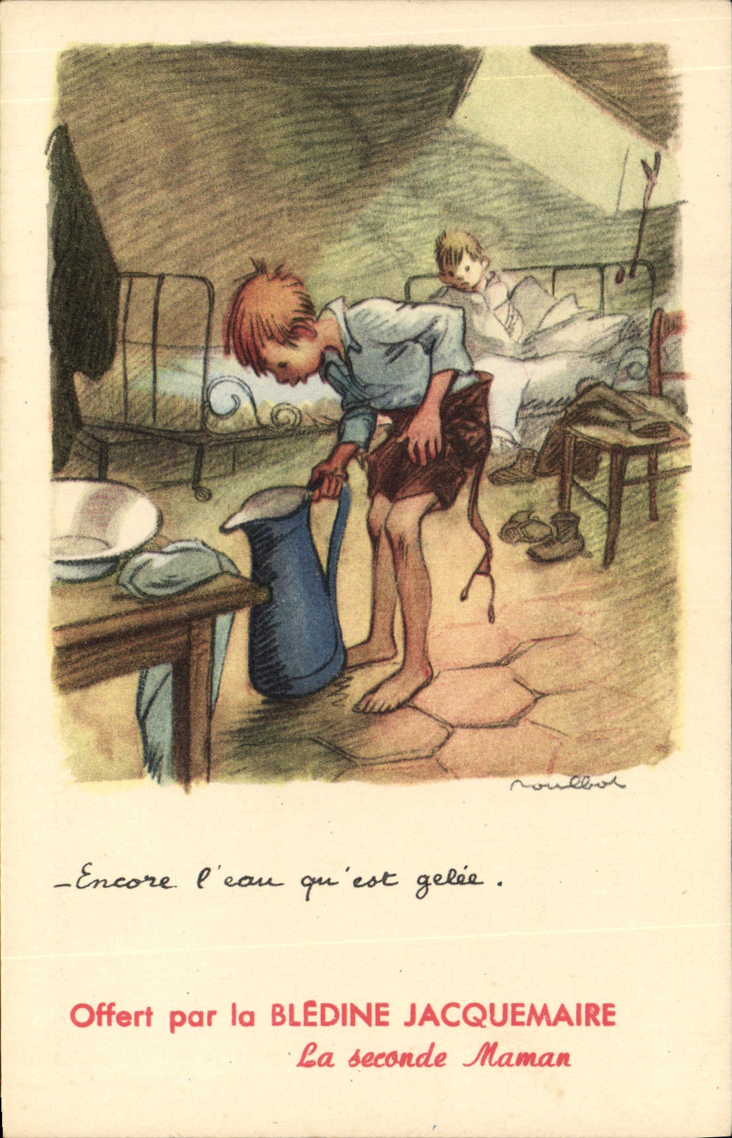 CPA Fantaisie Illustrateur Poulbot 