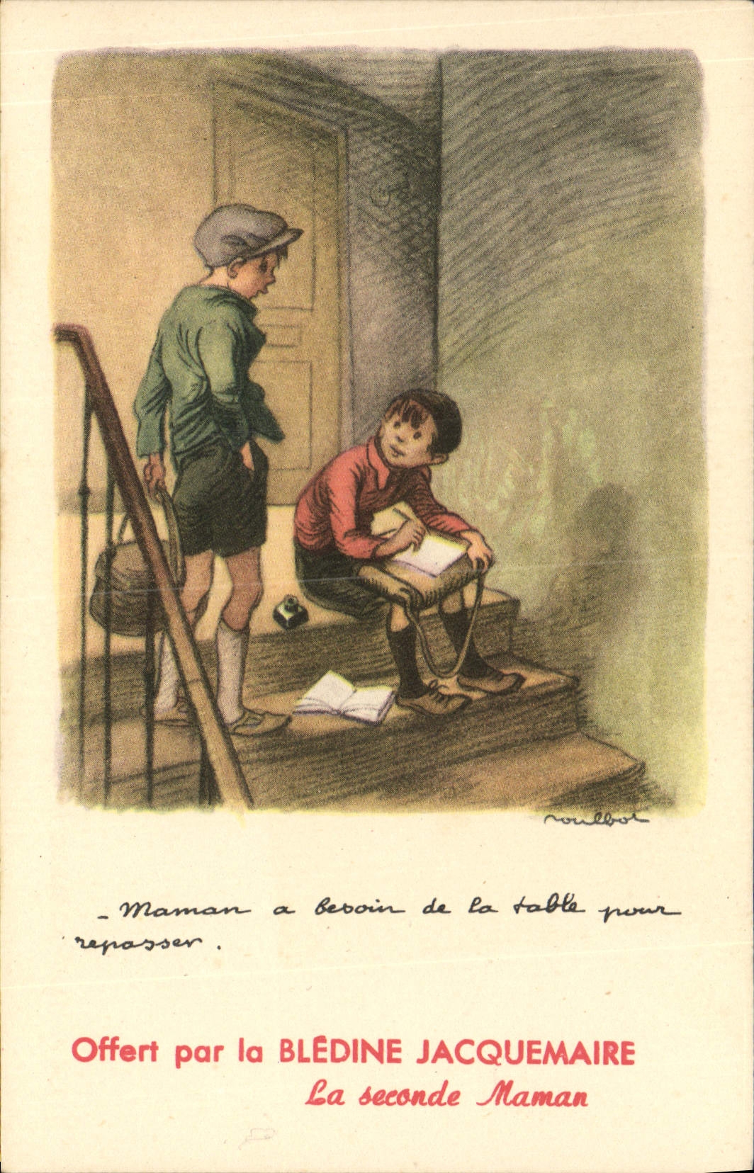 CPA Fantaisie Illustrateur Poulbot 