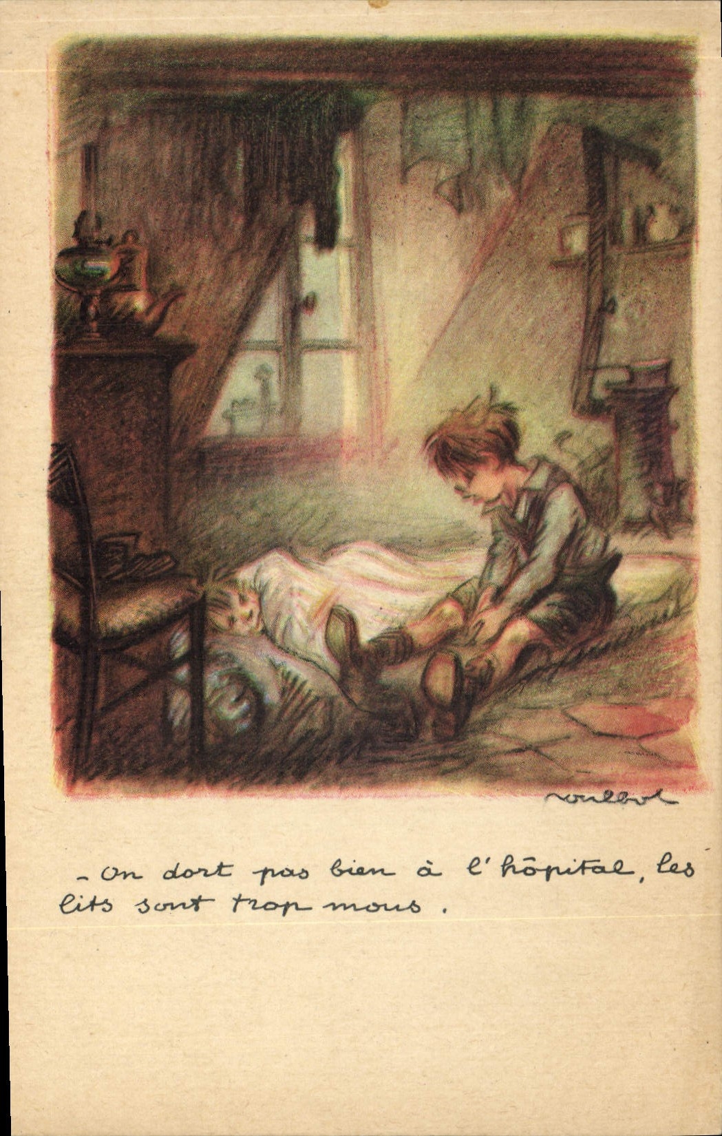 CPA Fantaisie Illustrateur Poulbot 