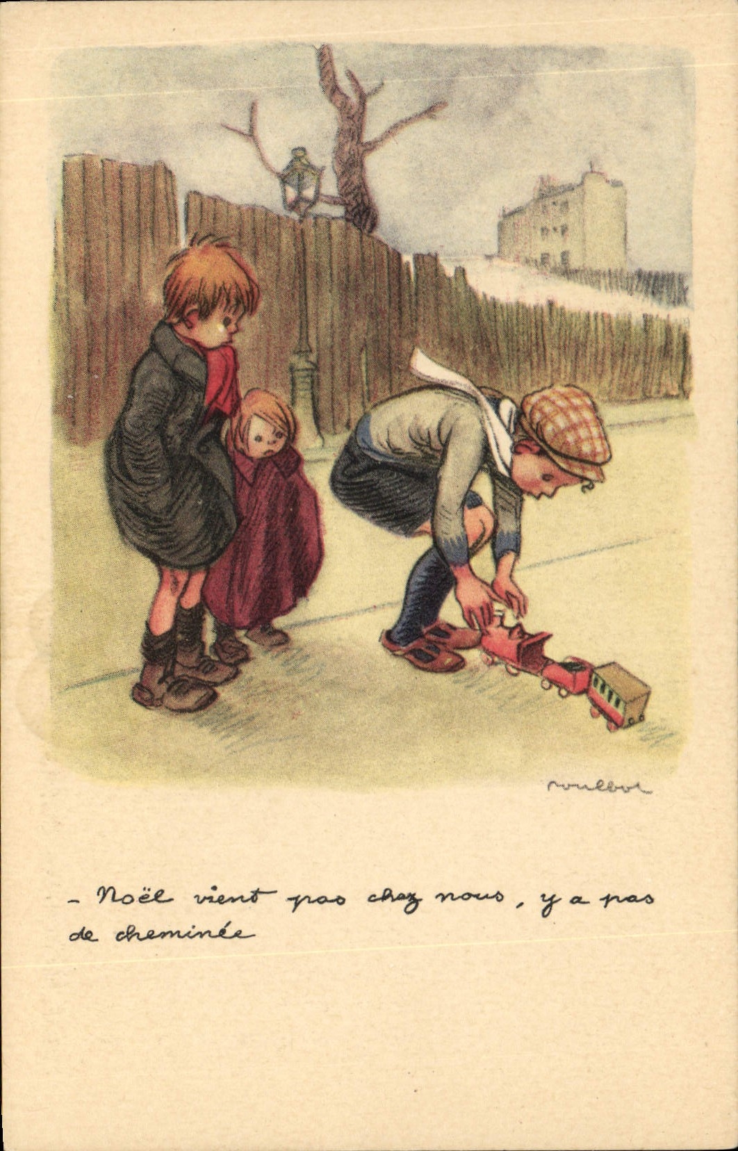 CPA Fantaisie Illustrateur Poulbot 