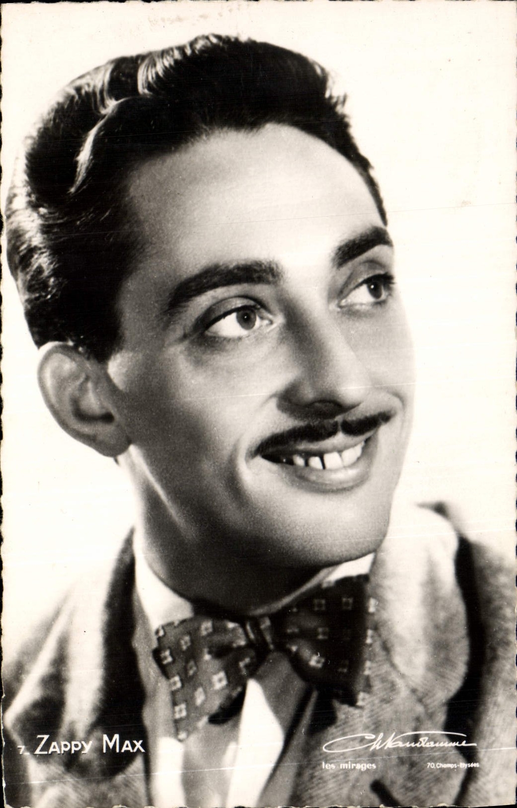 POSTAL MODERNA máximo alegre del cine