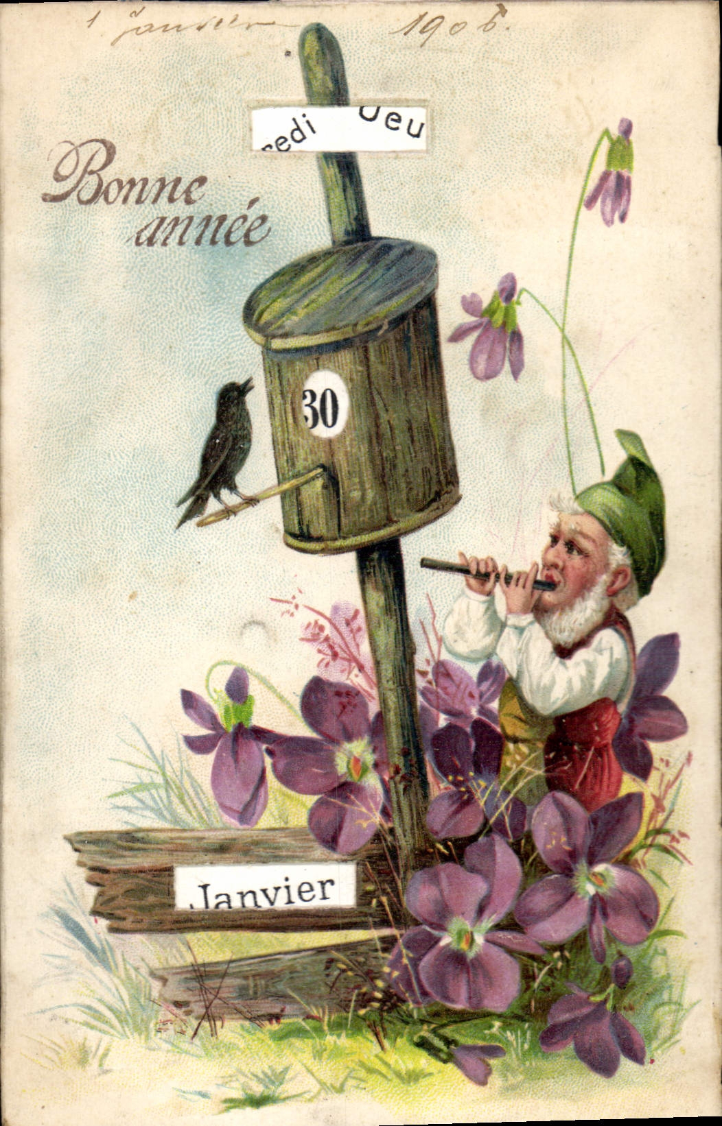 CARTE SYSTEME Nain Nains Lutin