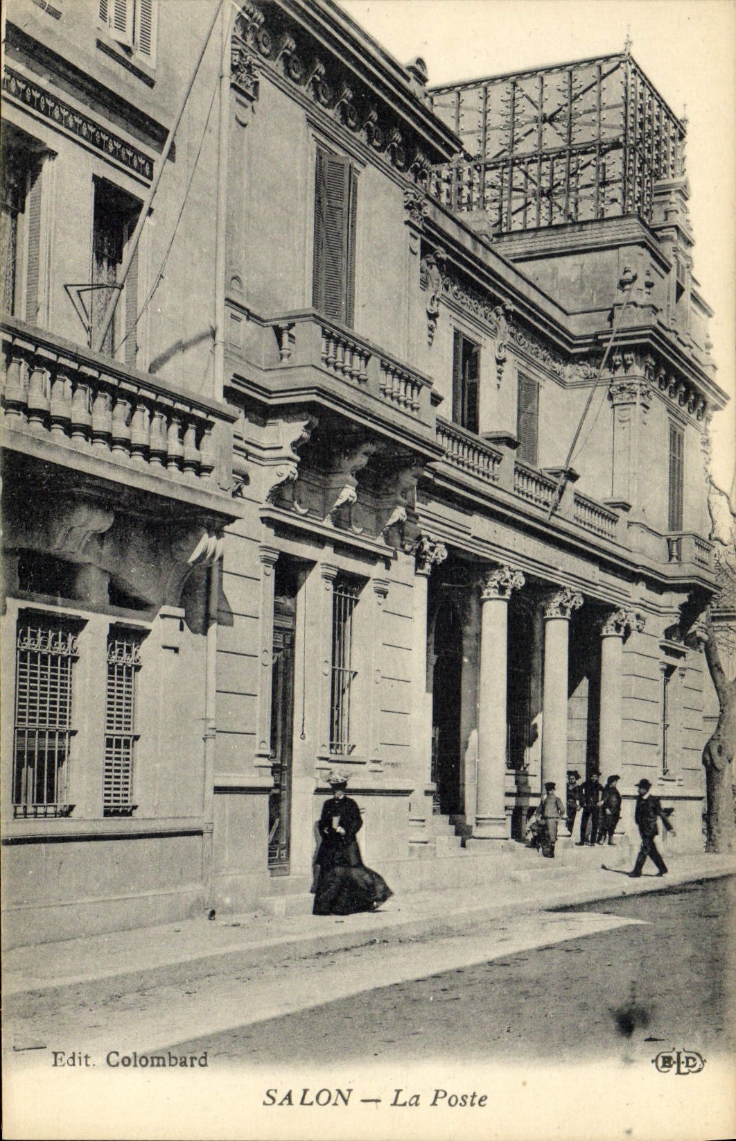CPA Poste Salon