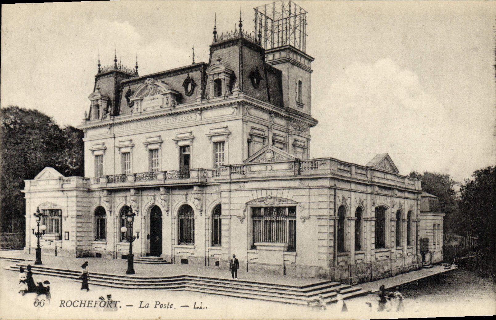 Estación de Rpchefort de la POSTAL de la VENDIMIA