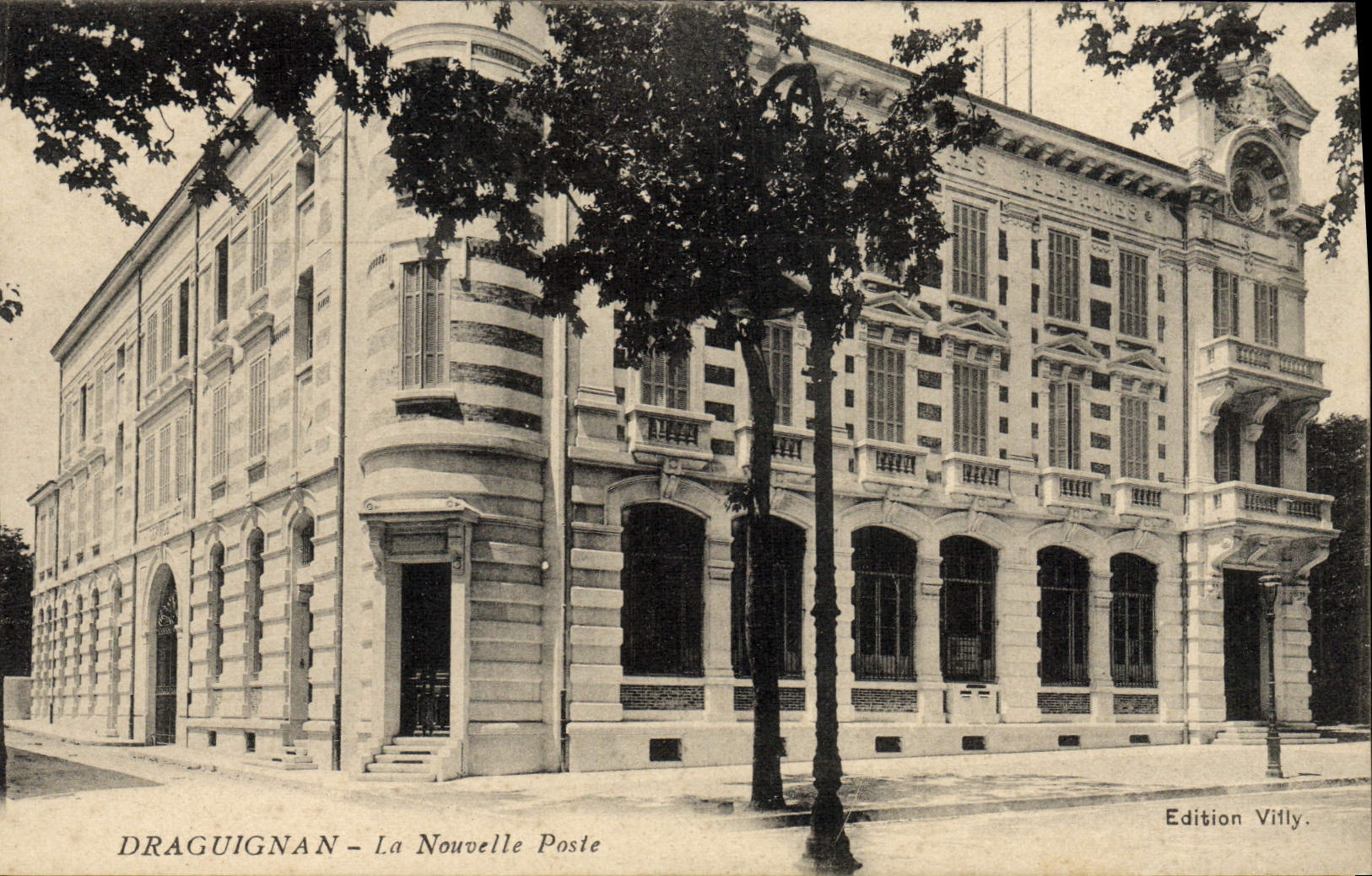 Estación de Draguignan de la POSTAL de la VENDIMIA