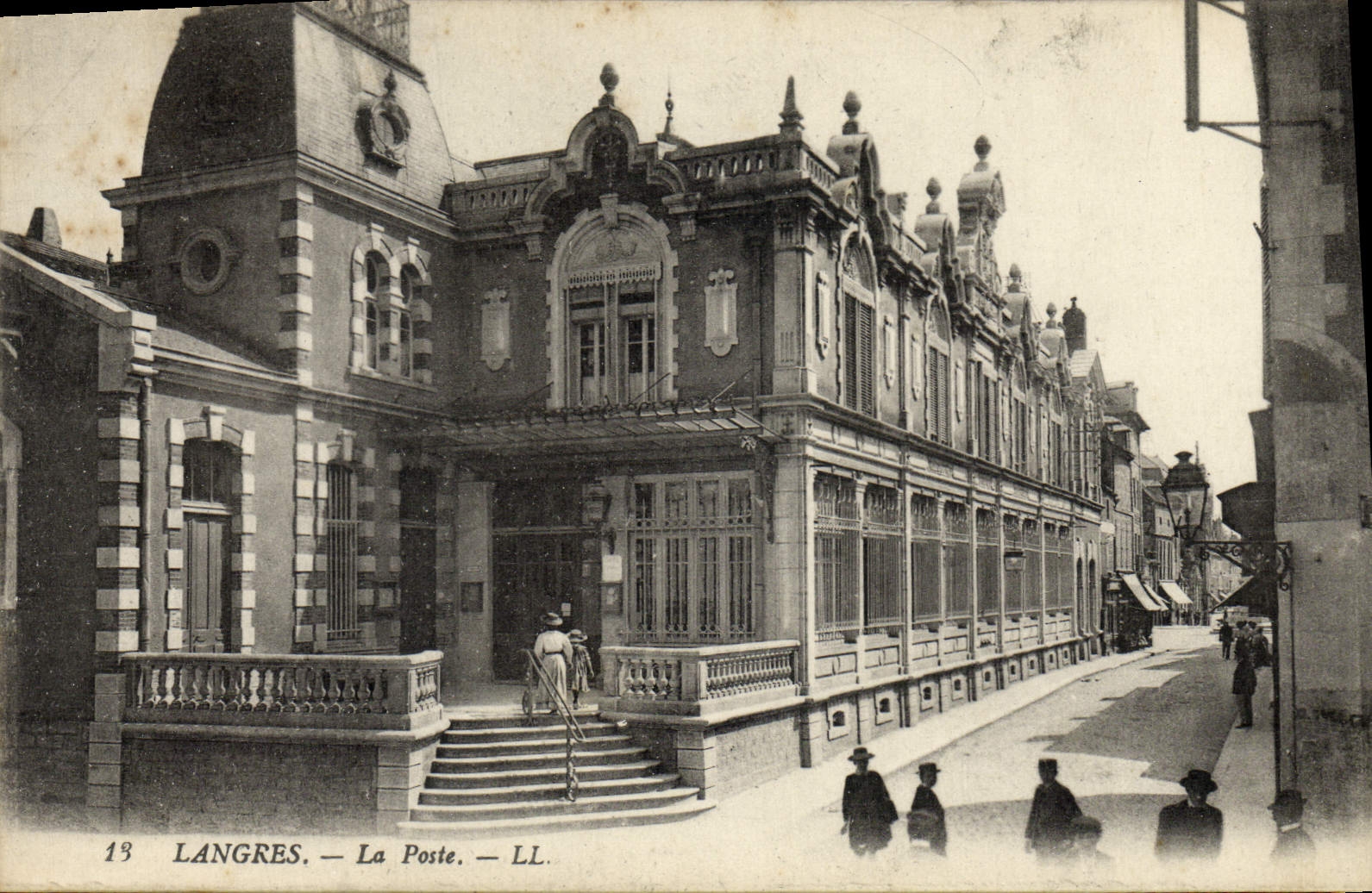 Estación de Langres de la POSTAL de la VENDIMIA