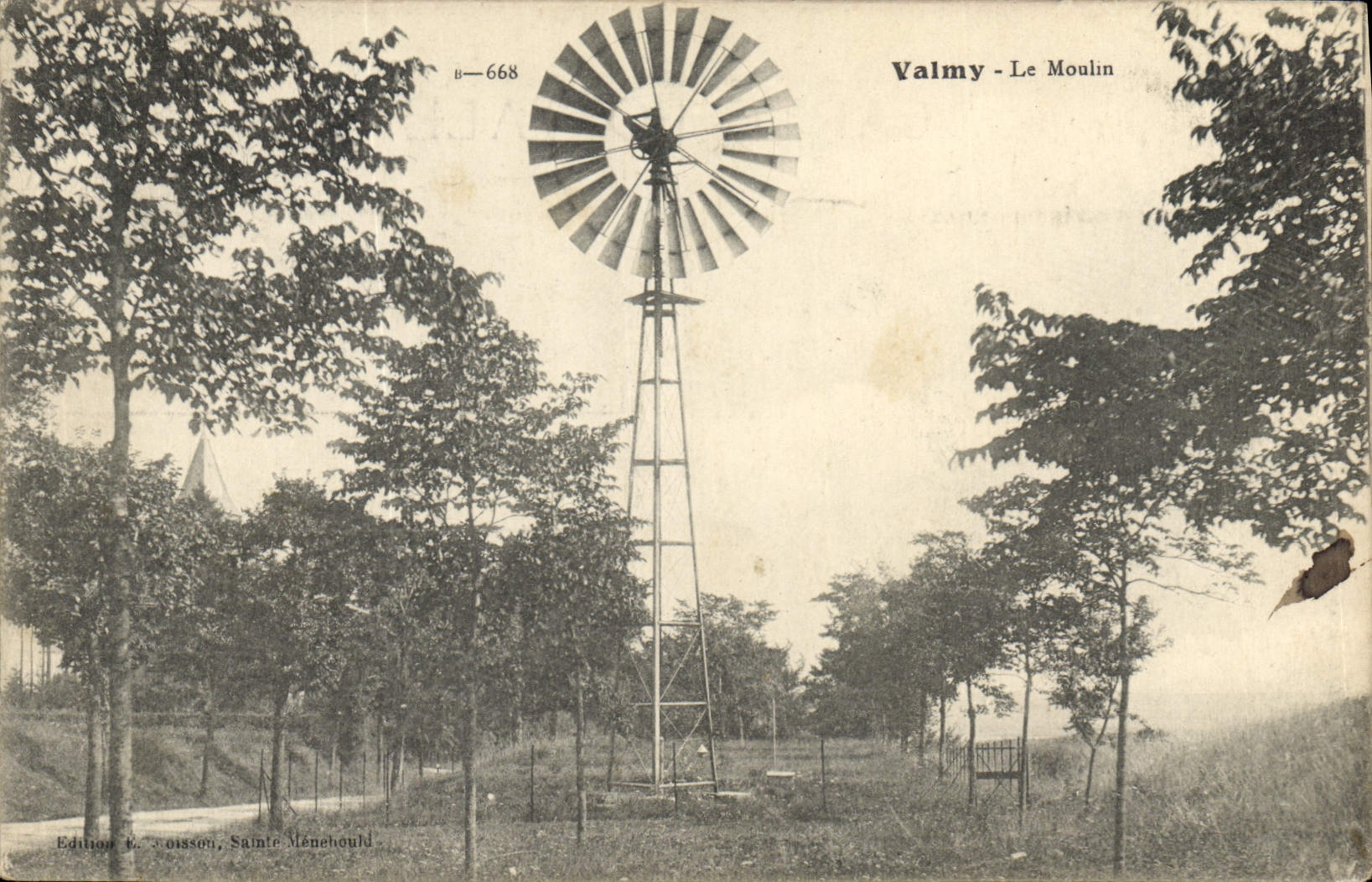 CPA Moulin a vent Valmy 