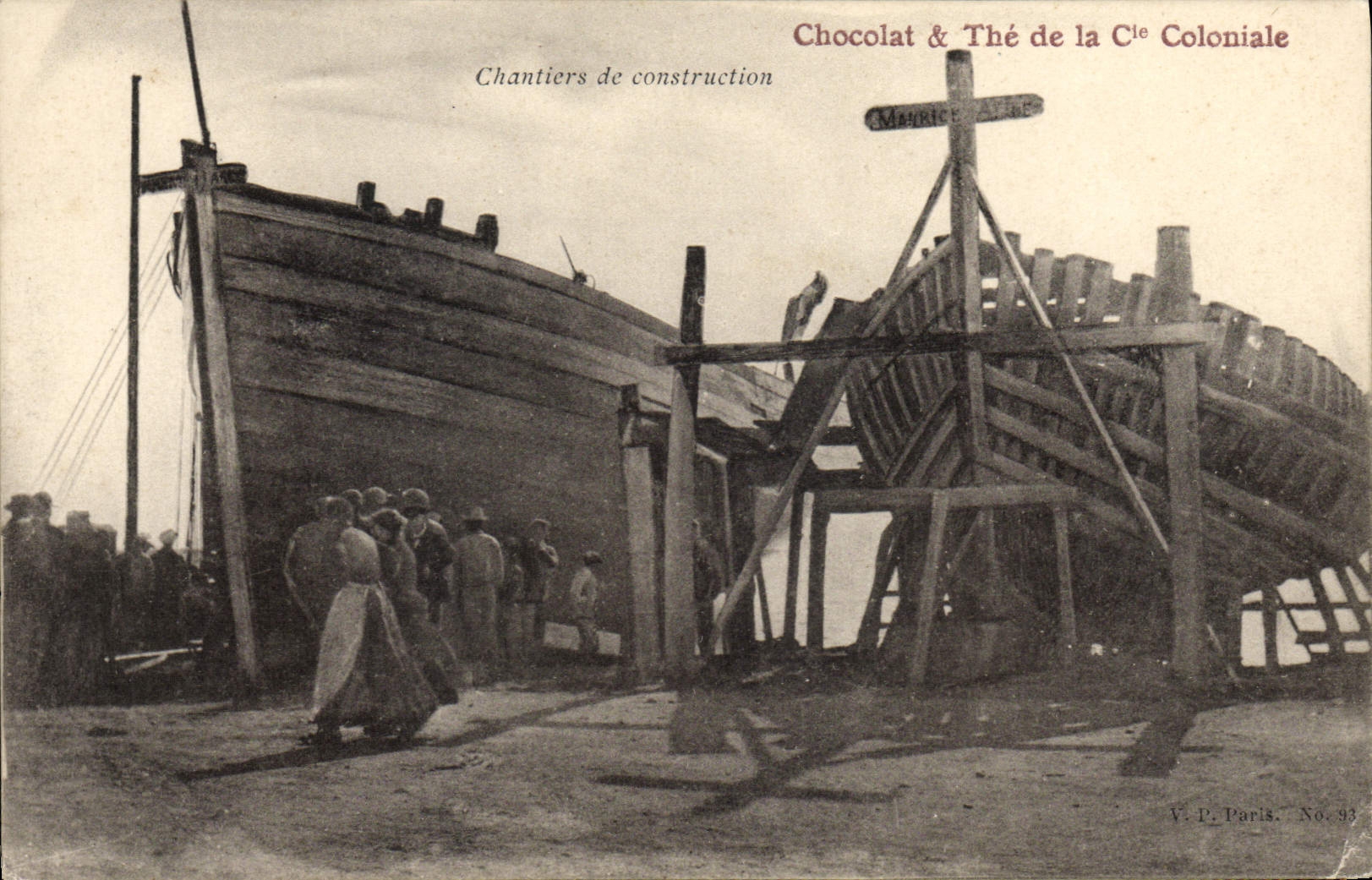 CPA Bateau Peche Chantiers de construction