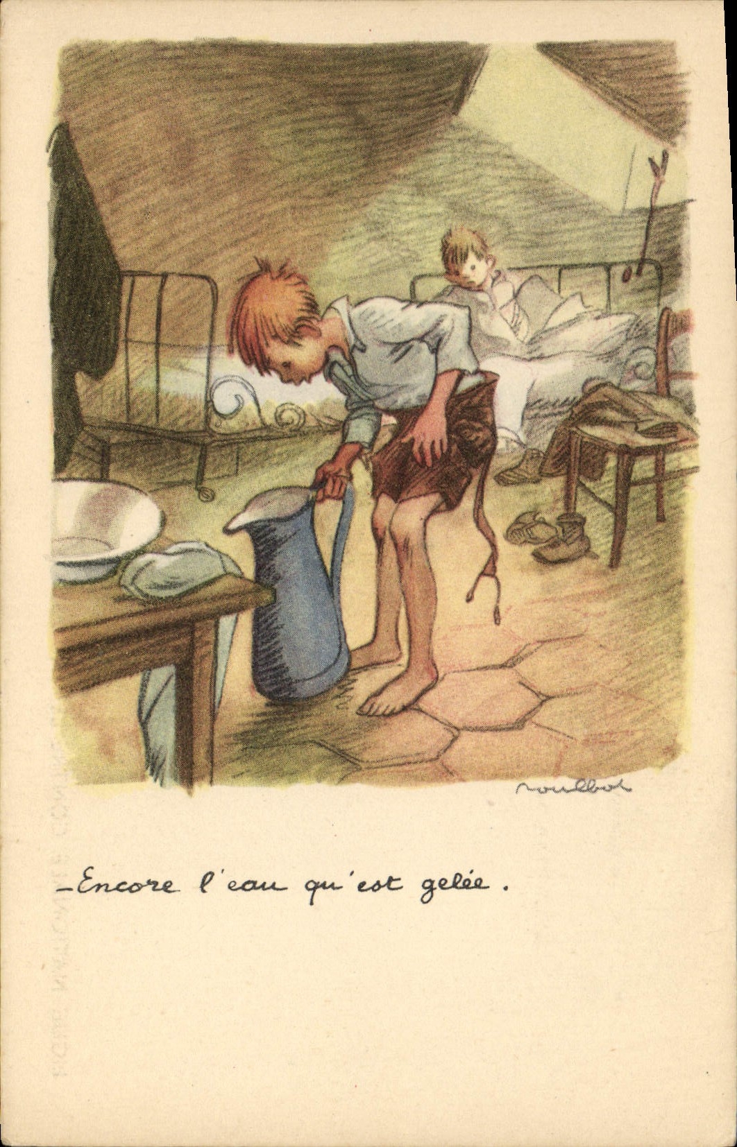 CPA Fantaisie Illustrateur Poulbot 