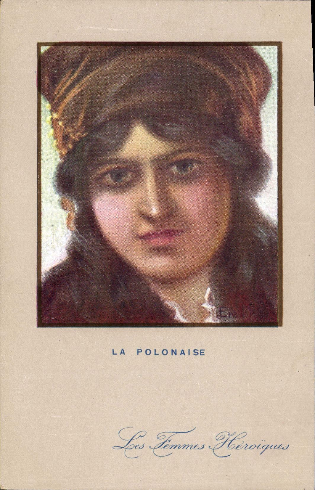 VINTAGE POSTCARD Fantasy Illustrator Polonaise Poland Poland