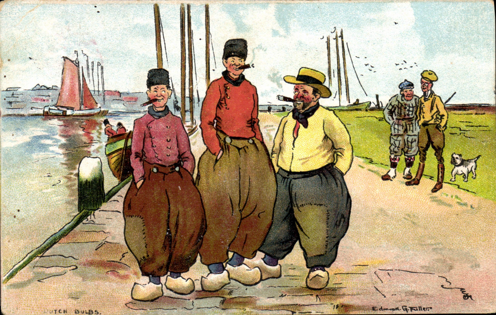 CPA Fantaisie Illustrateur Fuller