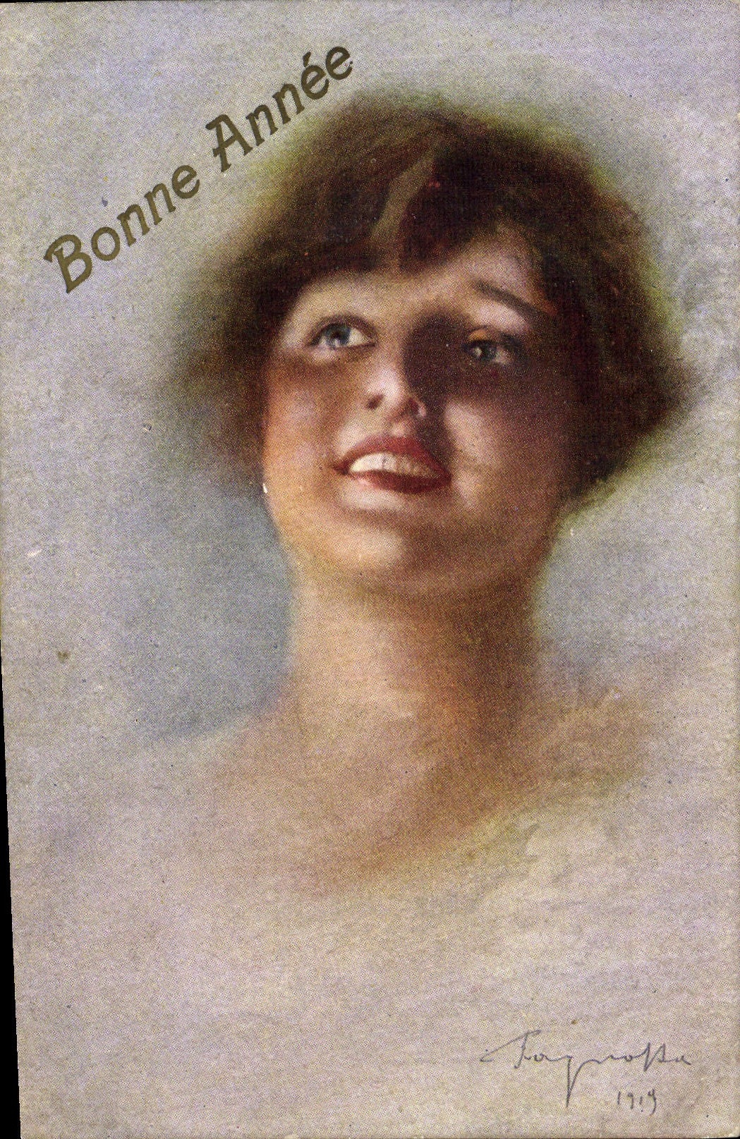 CPA Fantaisie Illustrateur Femme