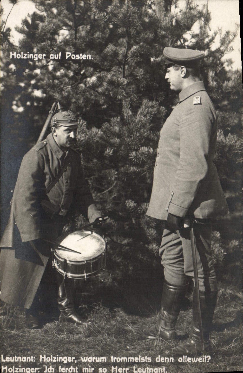 CPA Militaria Soldats allemands 