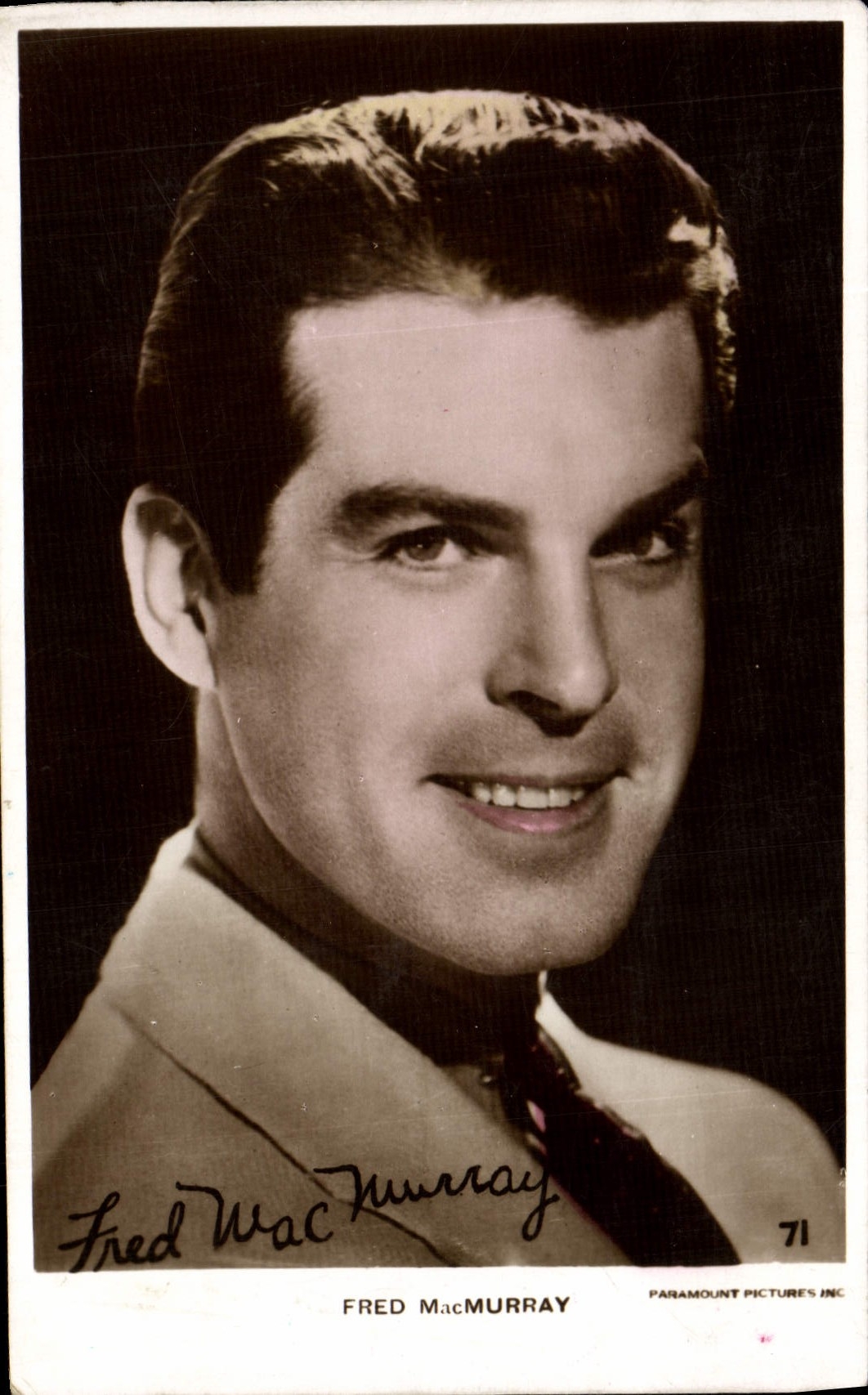 MODERN CARD Cinema Fred MacMurray