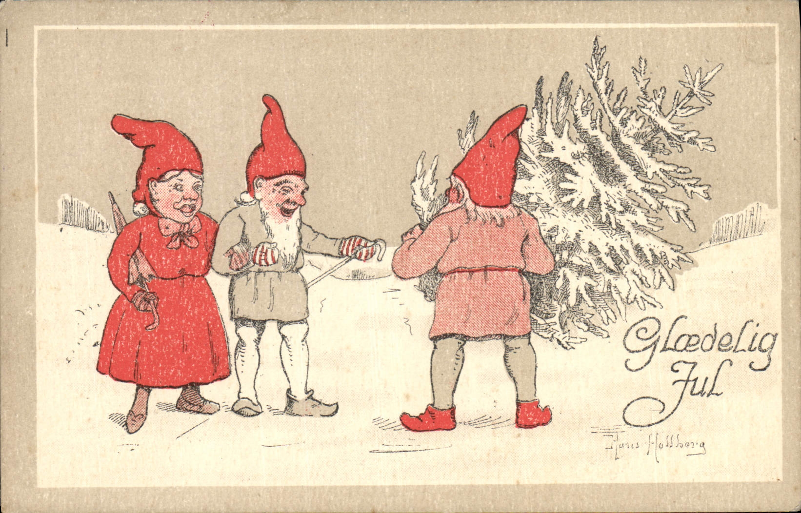 CPA Lutin Fantaisie 