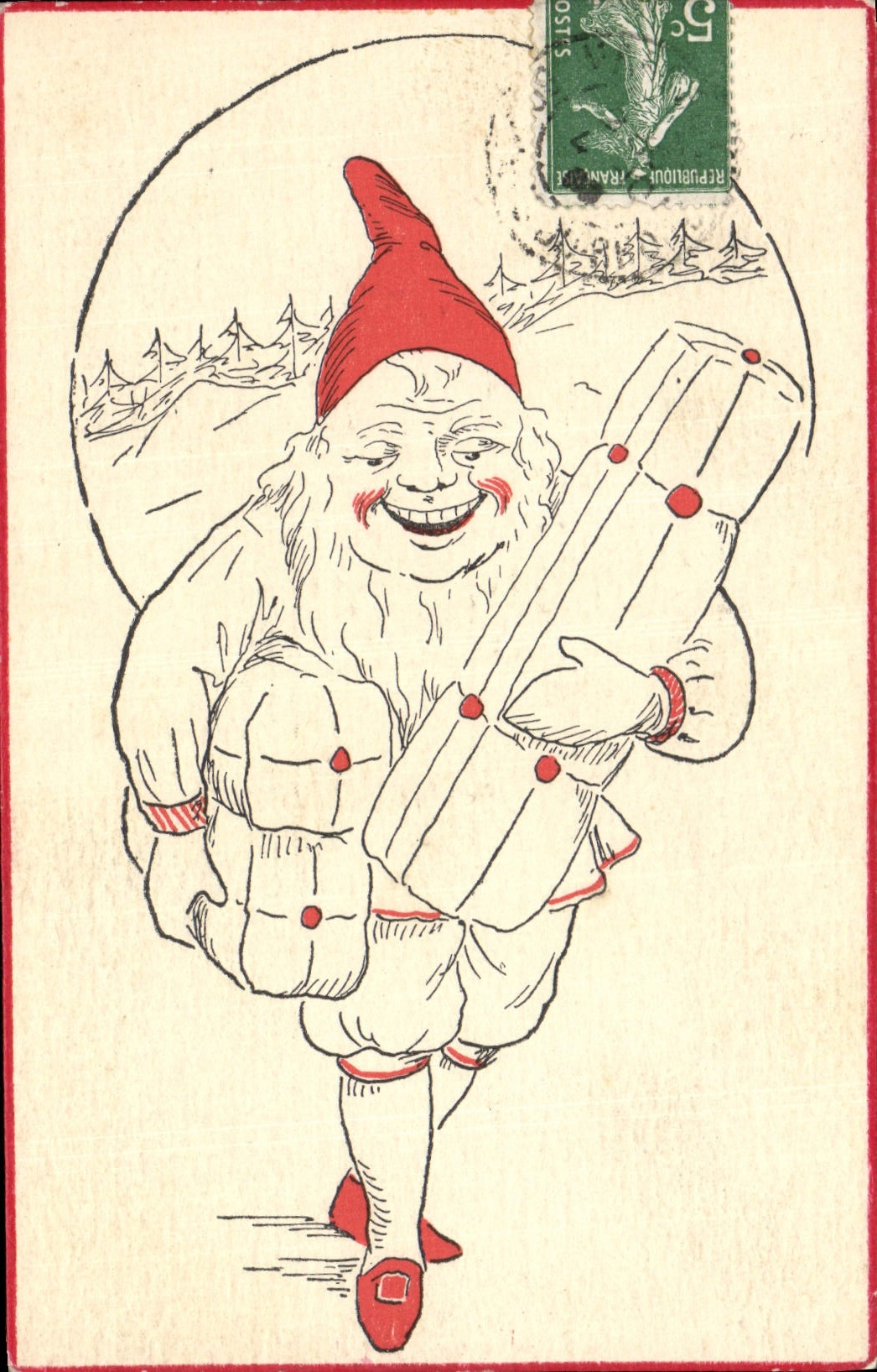 CPA Lutin Fantaisie 