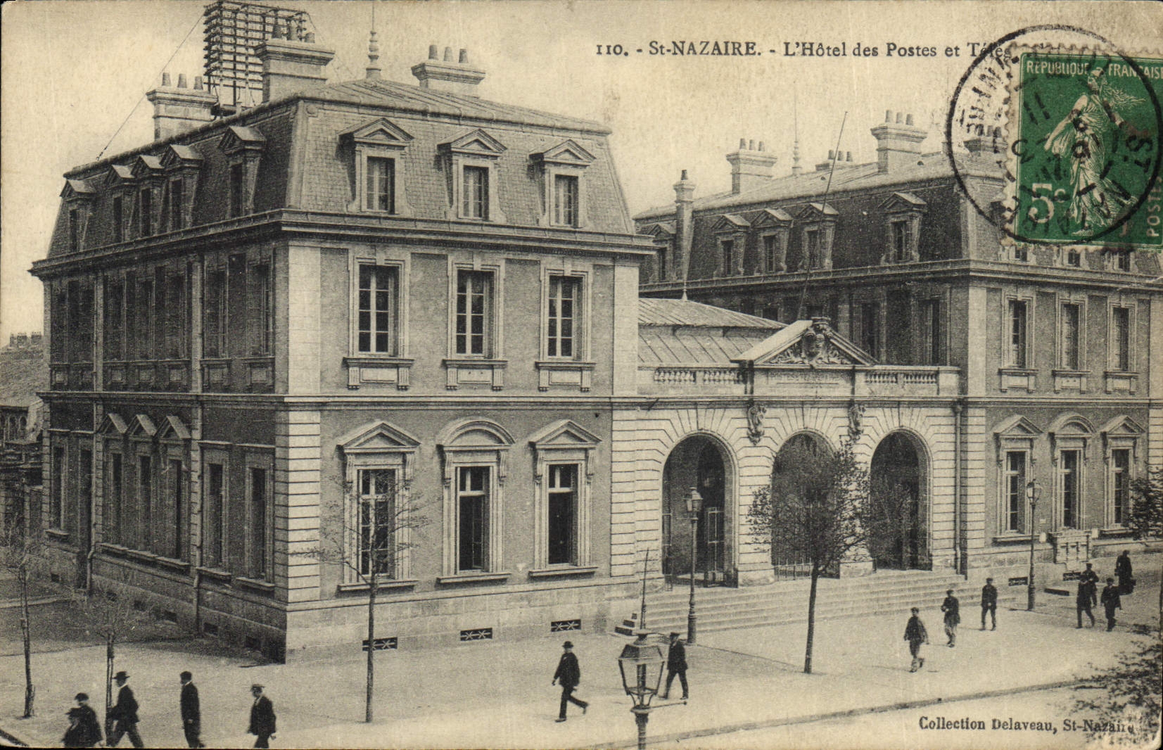 CPA Hotel des Postes et Telegraphes St Nazaire