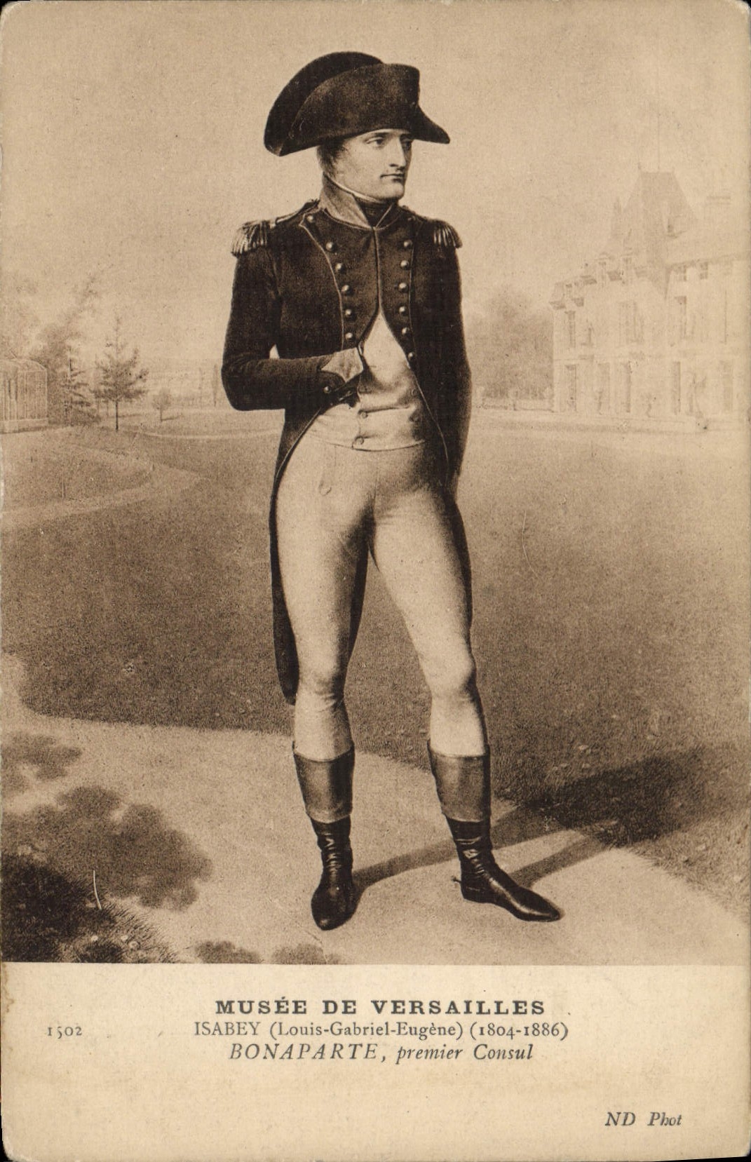 CPA Napoleon 1er Musee de Versailles Isabey Bonaparte Premier consul