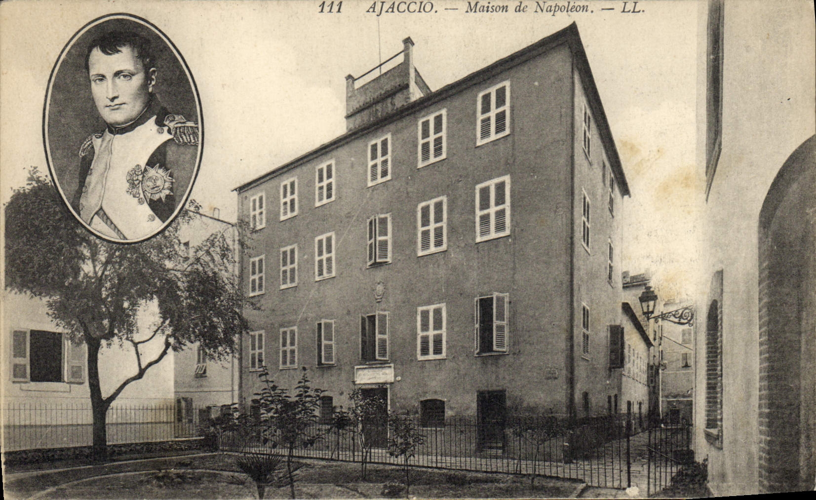 CPA Napoleon 1er Ajaccio Corse Maison de Napoleon