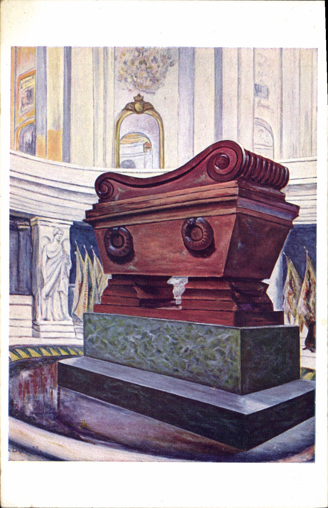 CPA Napoleon 1er La Breuille Le tombeau