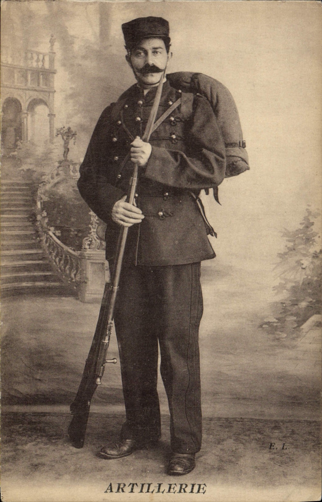 CPA Militaria Artillerie